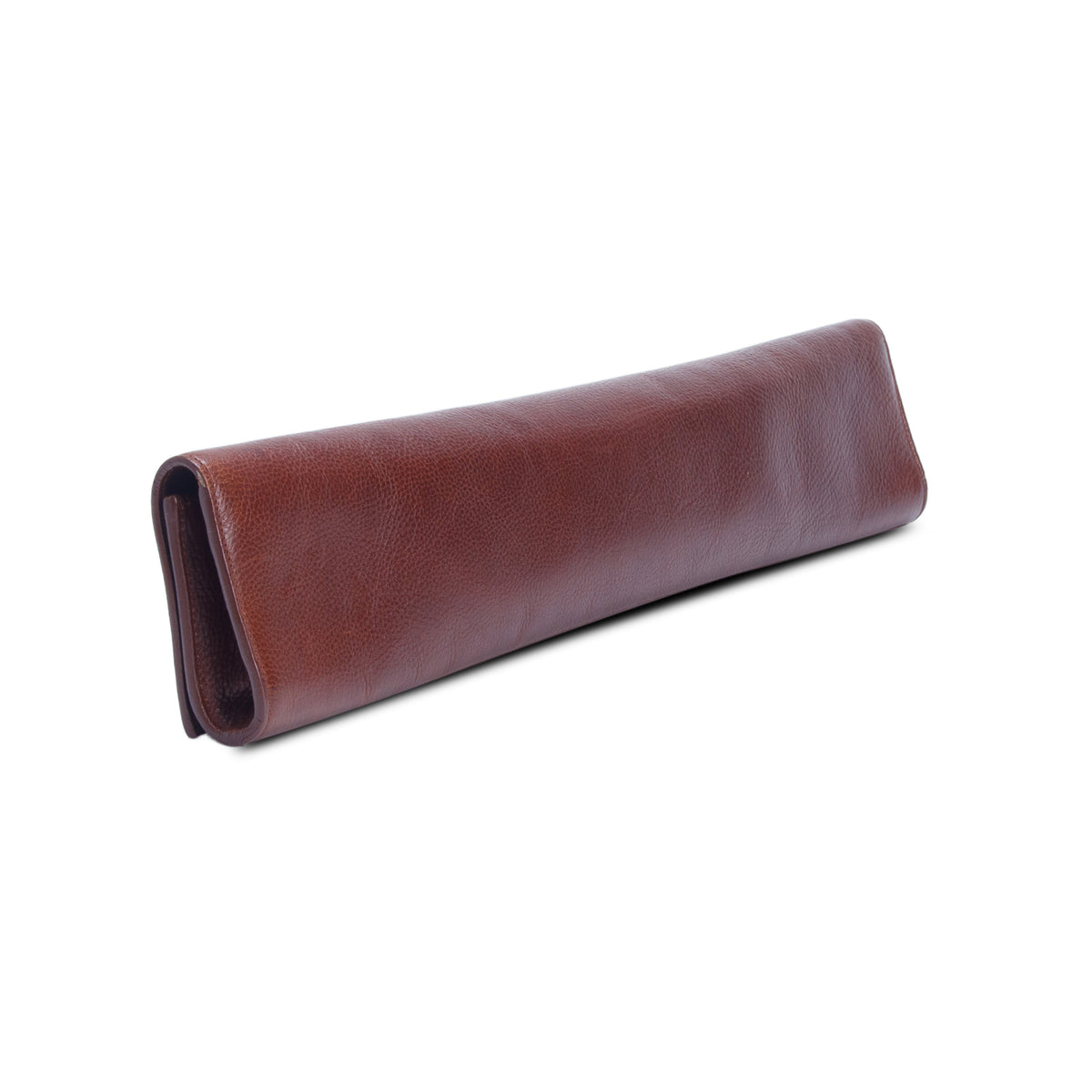 Saint Laurent Brown Leather Fetiche Long Clutch