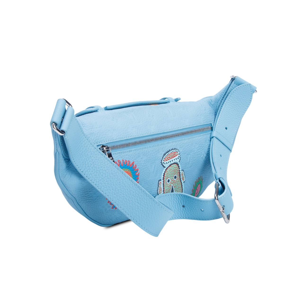 Louis Vuitton 2023 LV X YK Blue Taurillon Monogram Bumbag