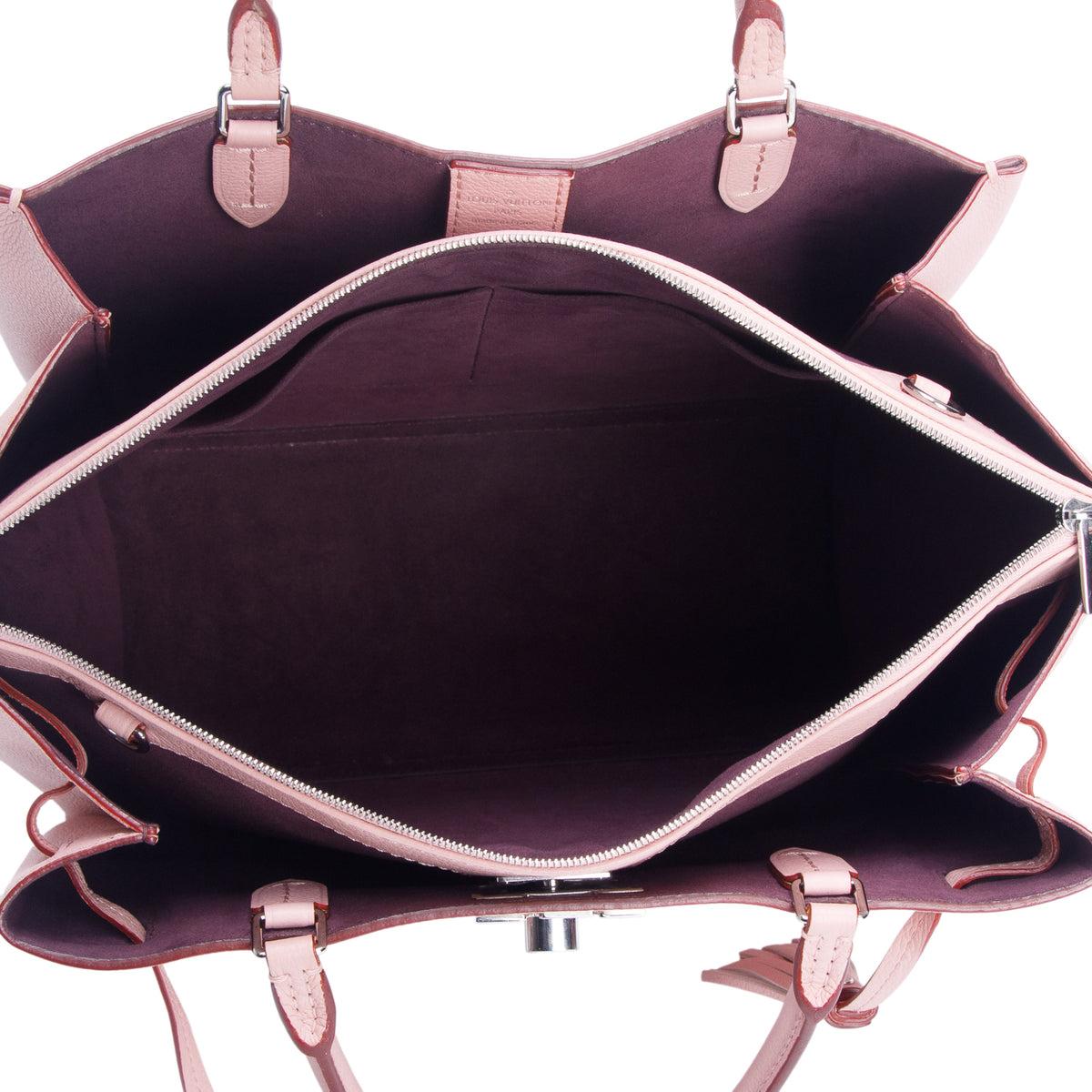 Louis Vuitton Pink Calfskin LockMeTo Tote w/ Strap