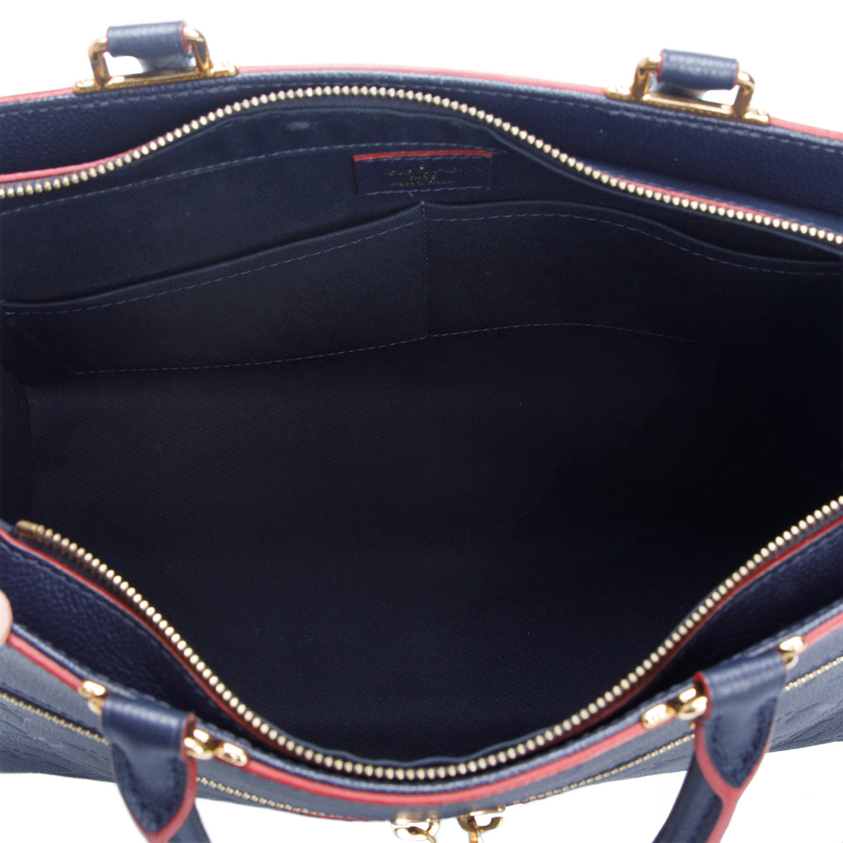 Louis Vuitton Navy Leather Empreinte Sully PM w/ Strap