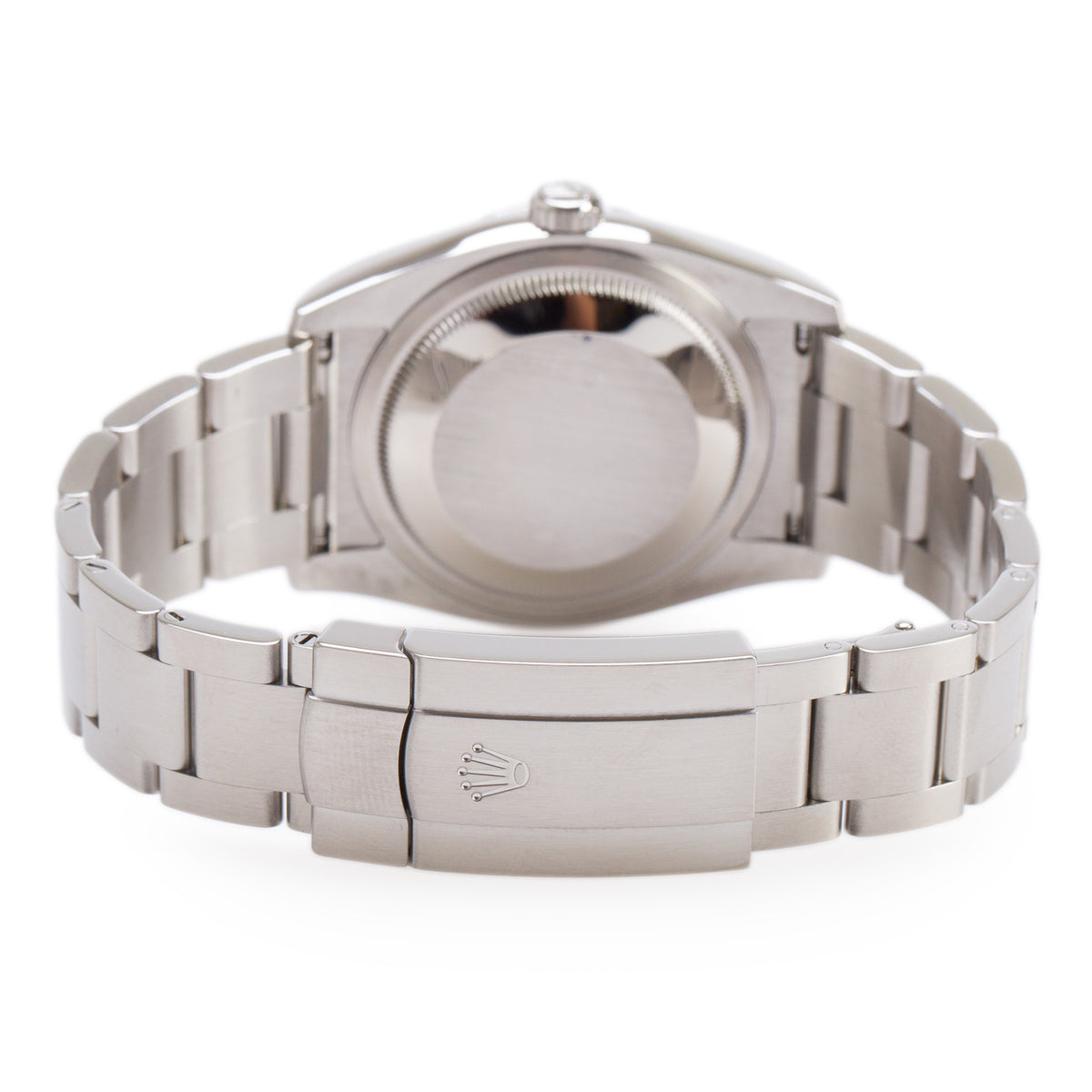 Rolex Stainless Steel Oyster Perpetual 36 MM Watch White Dial 116000 w/ Box & Papers