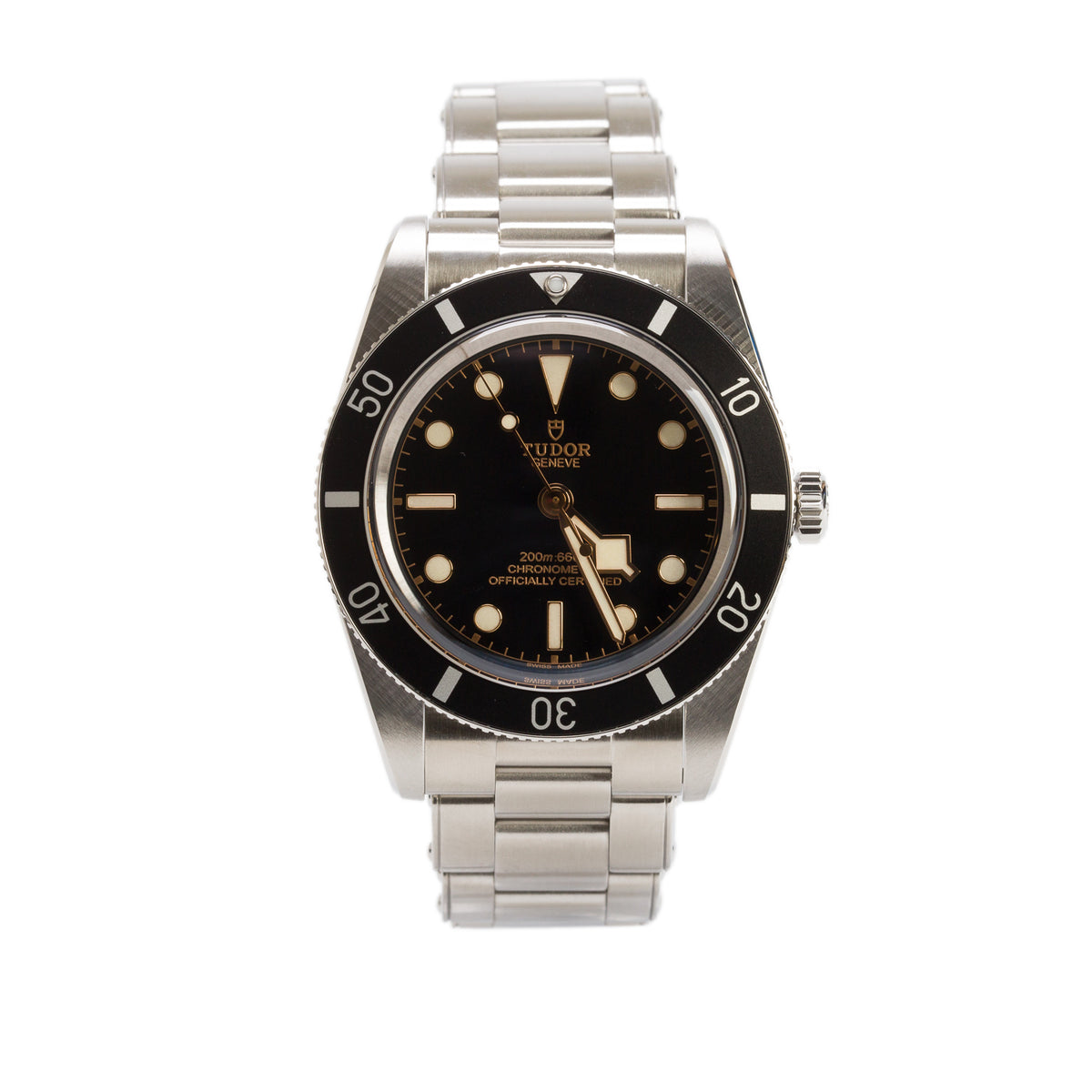 Tudor 2026 Stainless Steel Black Bay Fifty Four 37 MM Automatic Watch Black Dial 79000N w/ Box & Papers