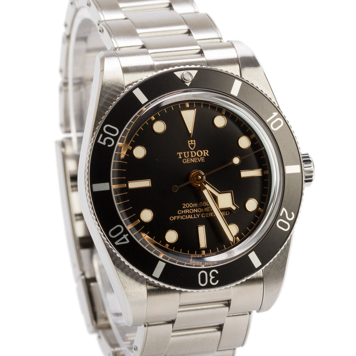 Tudor 2026 Stainless Steel Black Bay Fifty Four 37 MM Automatic Watch Black Dial 79000N w/ Box & Papers