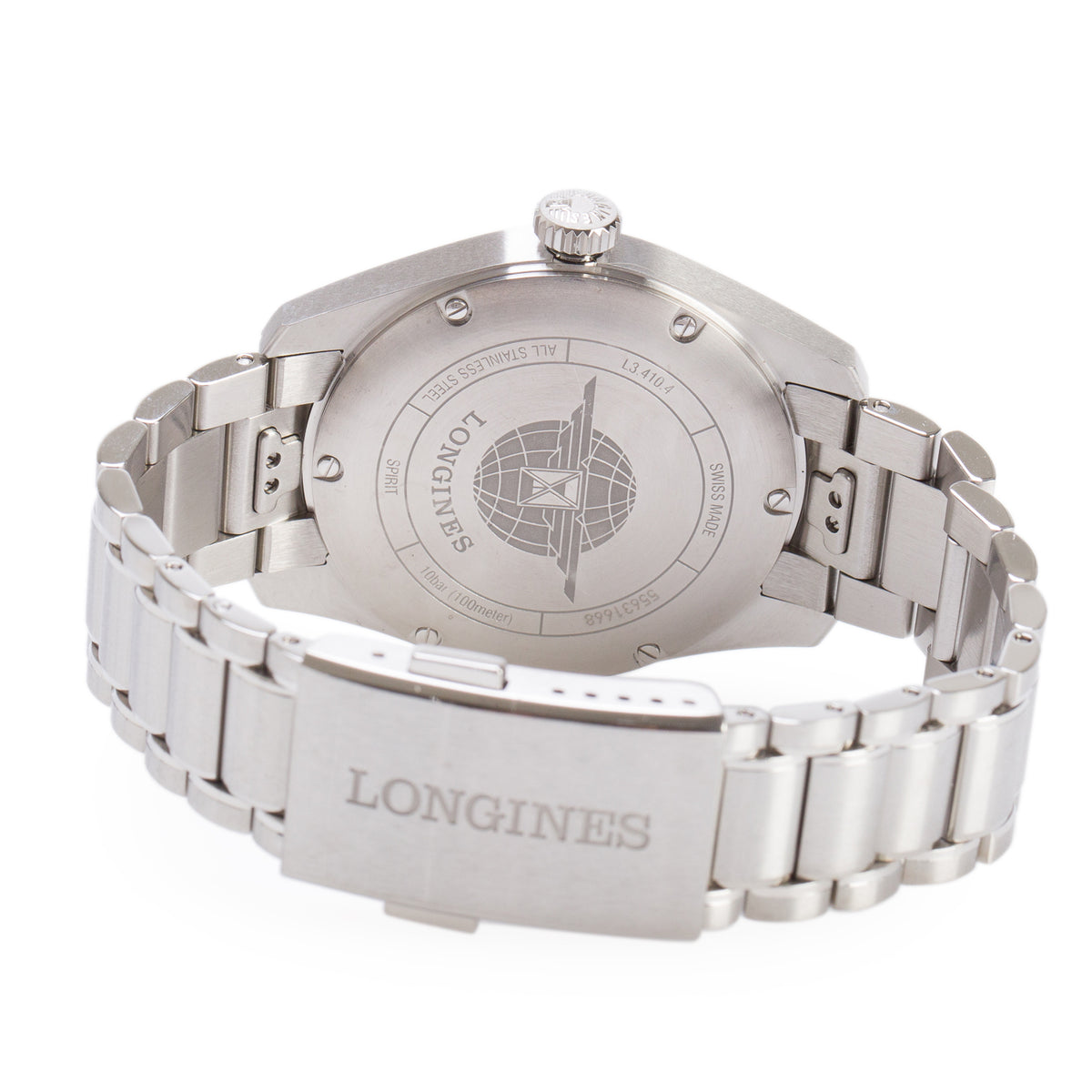 Longines 2026 Stainless Steel Spirit 37 MM Automatic Watch Blue Dial w/ Box & Papers