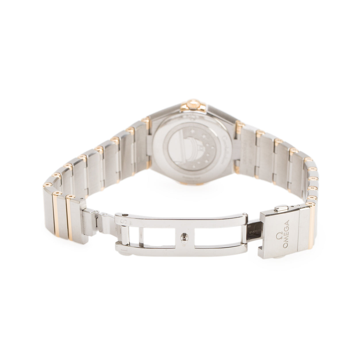 Omega 2025 Stainless Steel & 18k Yellow Gold Constellation 28 MM Quartz Watch Silver Dial w/ Box & Papers