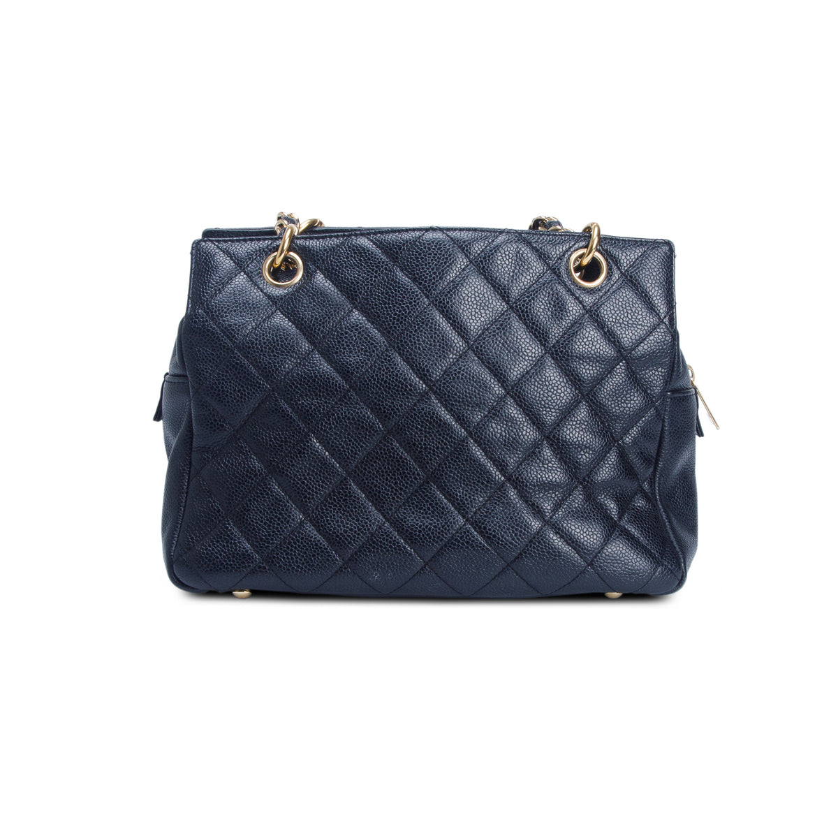 Chanel Black Caviar Leather Petite Timeless Tote