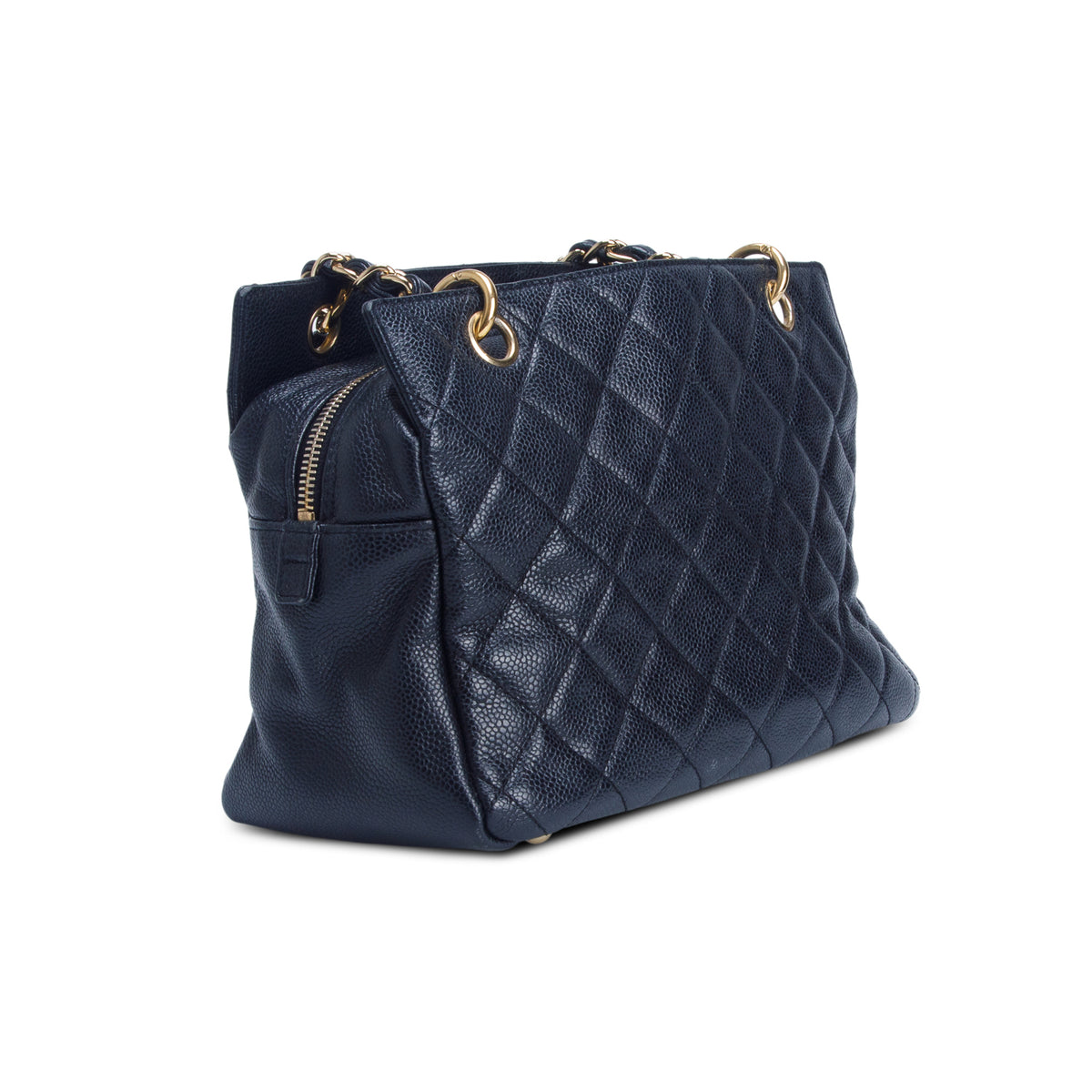Chanel Black Caviar Leather Petite Timeless Tote