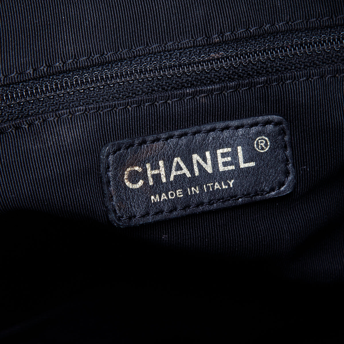 Chanel Black Caviar Leather Petite Timeless Tote