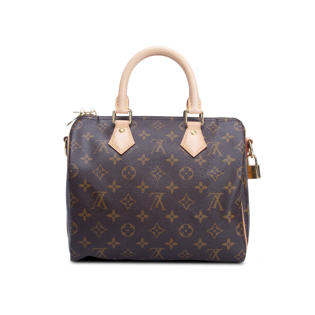 Louis Vuitton Monogram Speedy Bandouliere 25 w/ Box, Strap & Receipt