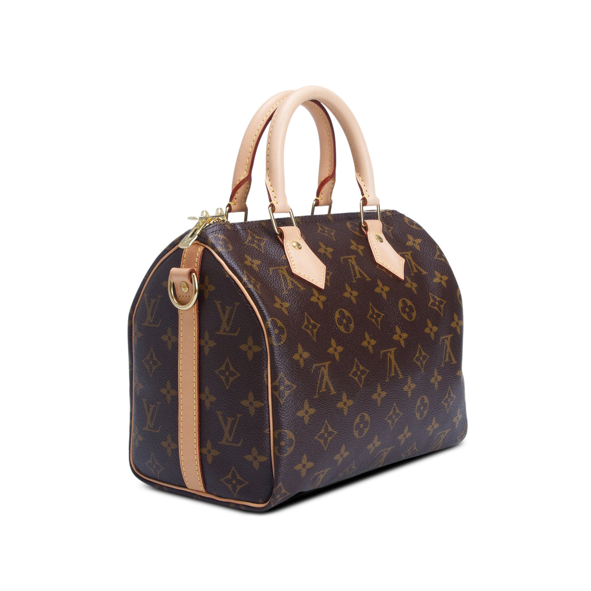 Louis Vuitton Monogram Speedy Bandouliere 25 w/ Box, Strap & Receipt