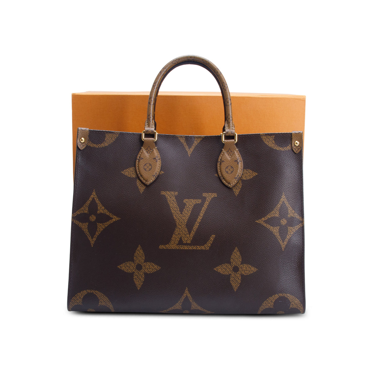 Louis Vuitton 2020 Reverse Monogram Giant OnTheGo MM w/ Box & Receipt