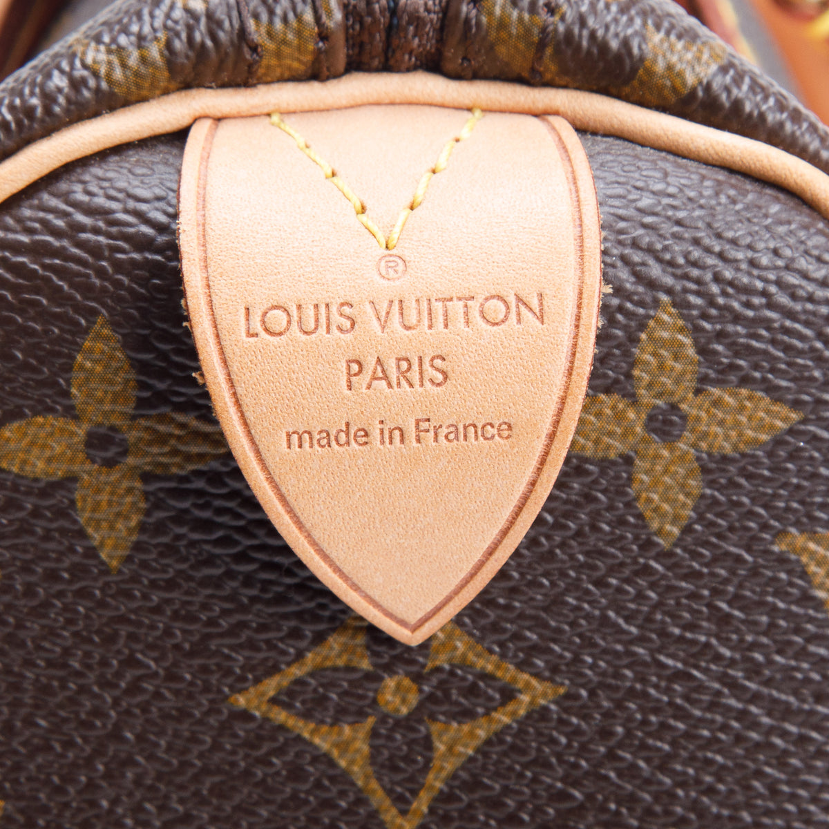 Louis Vuitton Monogram Speedy 25 w/ Box