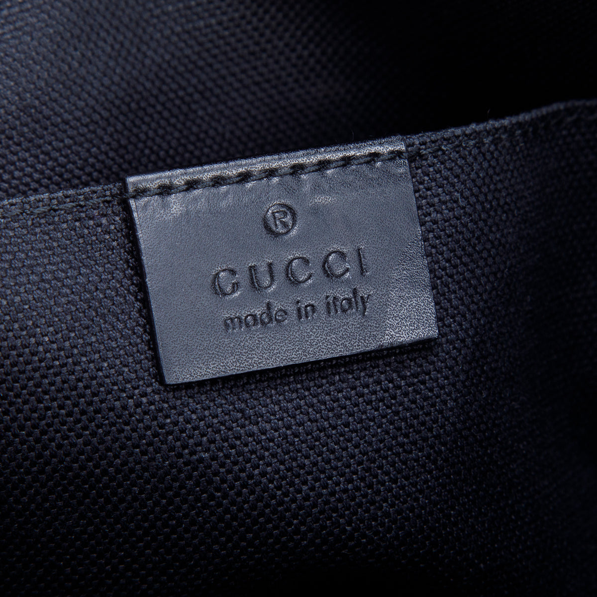 Gucci Black GG Supreme Small Messenger Bag w/ Box