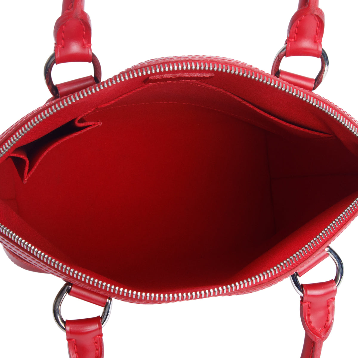 Louis Vuitton Red Epi Lockit
