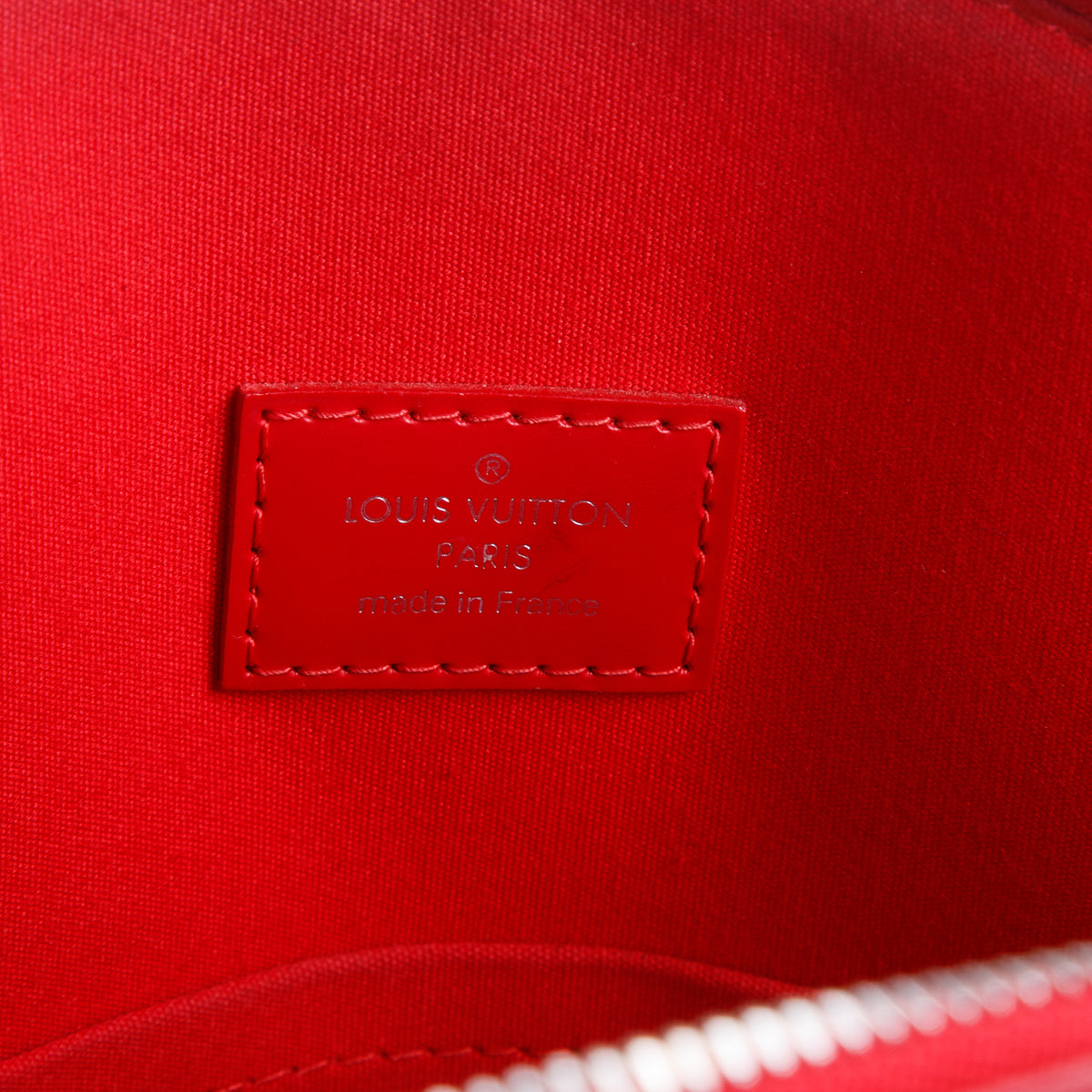 Louis Vuitton Red Epi Lockit