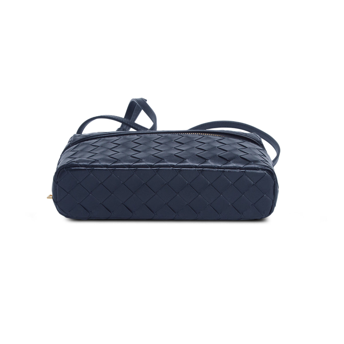 Bottega Veneta Black Nappa Intrecciato Bang Bang Vanity Case w/ Strap