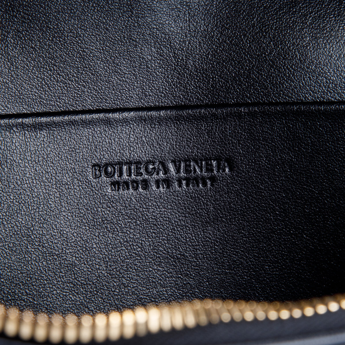 Bottega Veneta Black Nappa Intrecciato Bang Bang Vanity Case w/ Strap