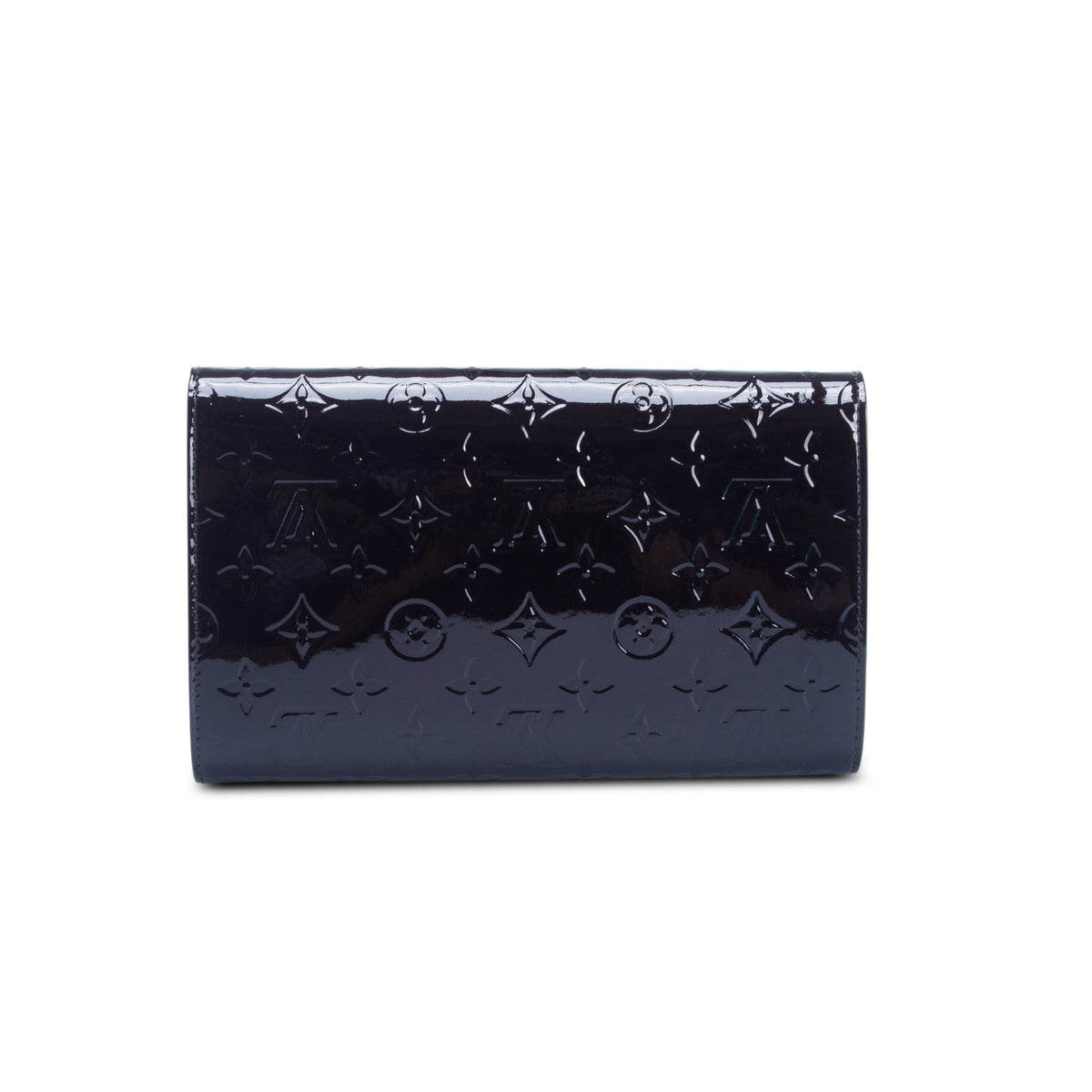Louis Vuitton Amarante Monogram Vernis Ana Clutch w/ Straps