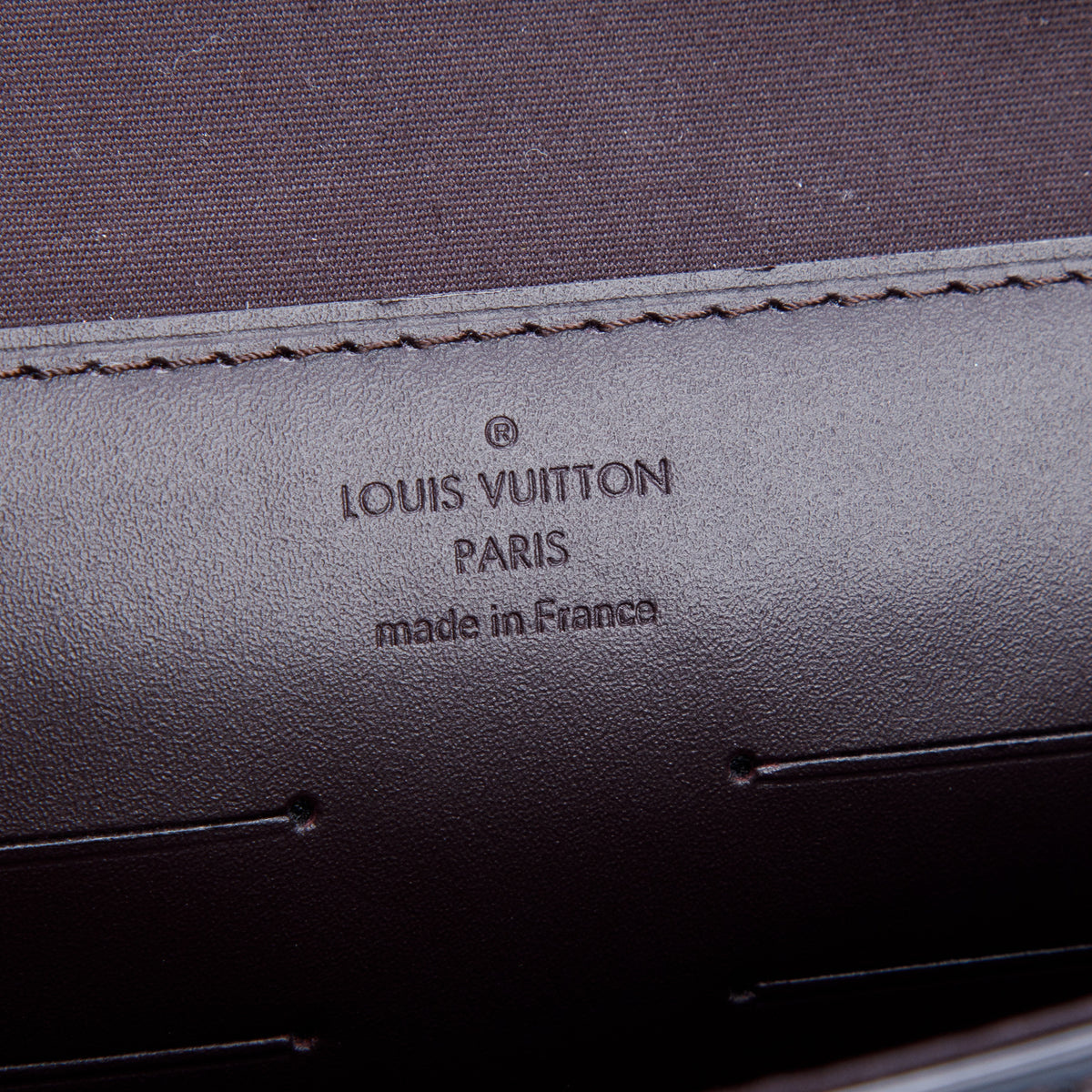 Louis Vuitton Amarante Monogram Vernis Ana Clutch w/ Straps