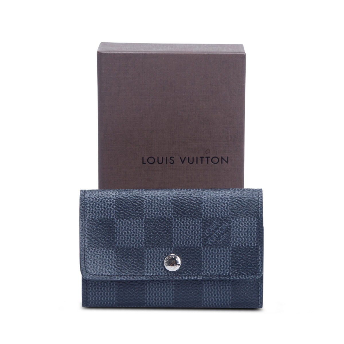 Louis Vuitton Damier Graphite 6 Key Holder w/ Box