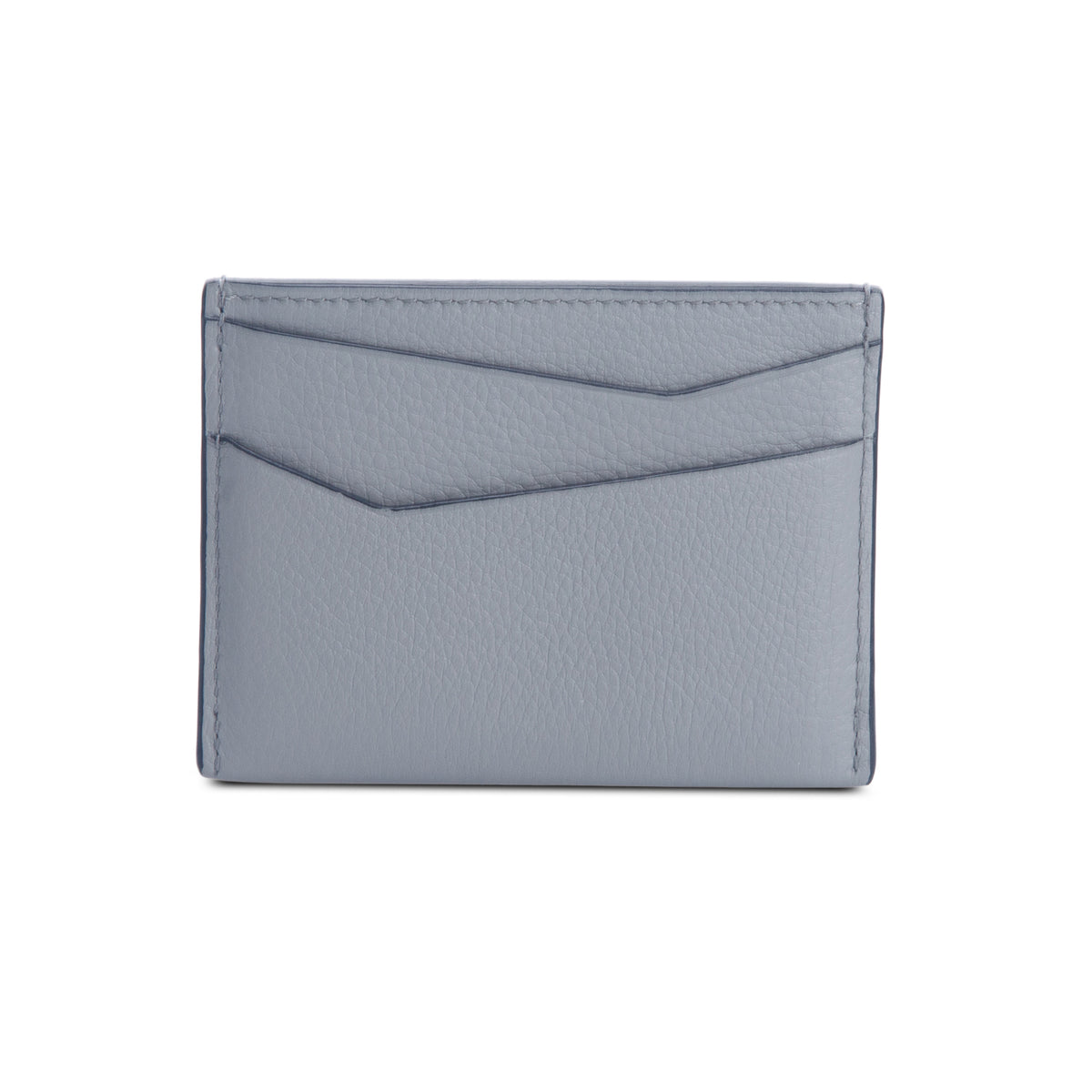 Loewe Grey Calfskin Puzzle Card Holder w/ Box