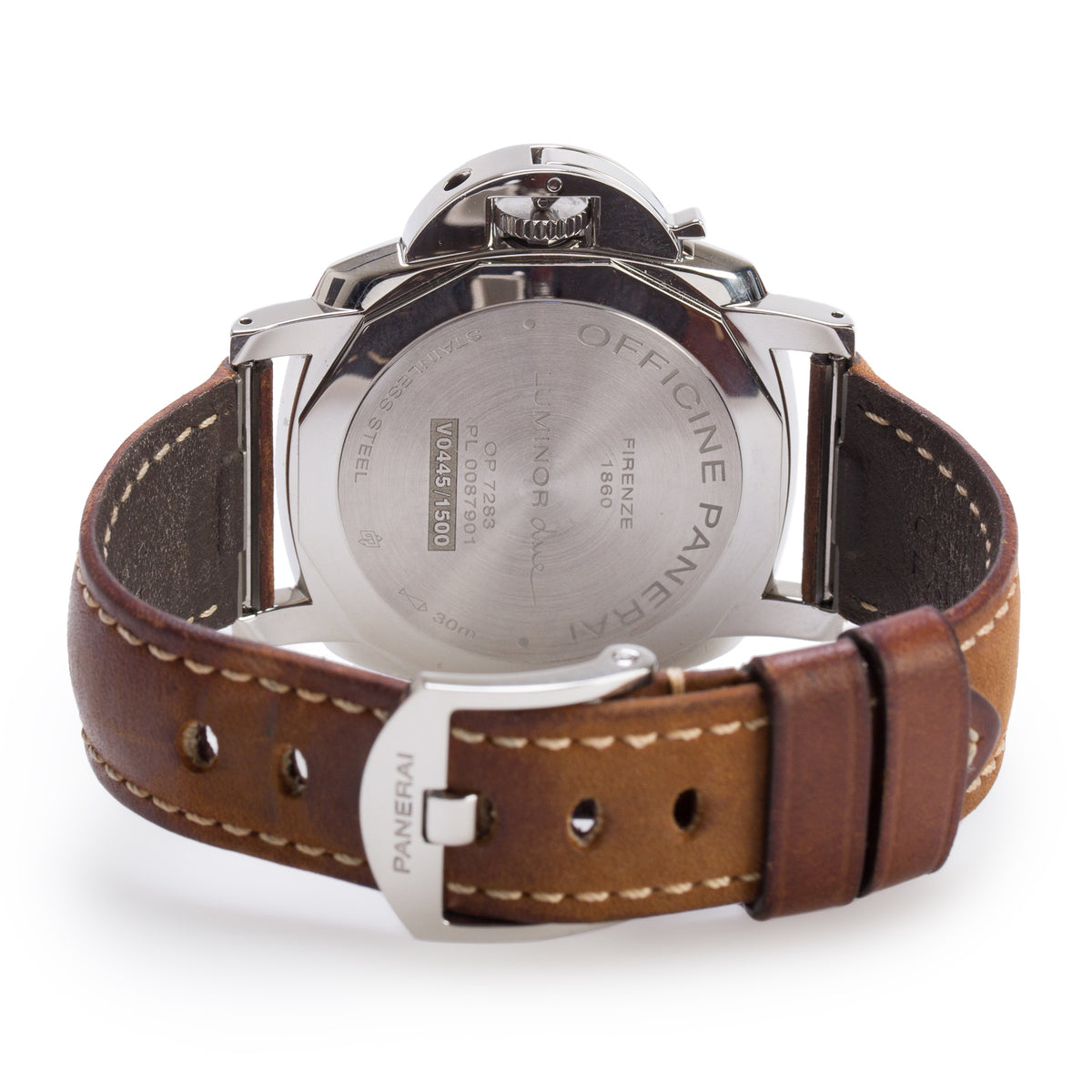 Panerai 2021 Stainless Steel Luminor Due 42 MM Automatic Watch Grey Dial PAM00904 w/ Box & Papers