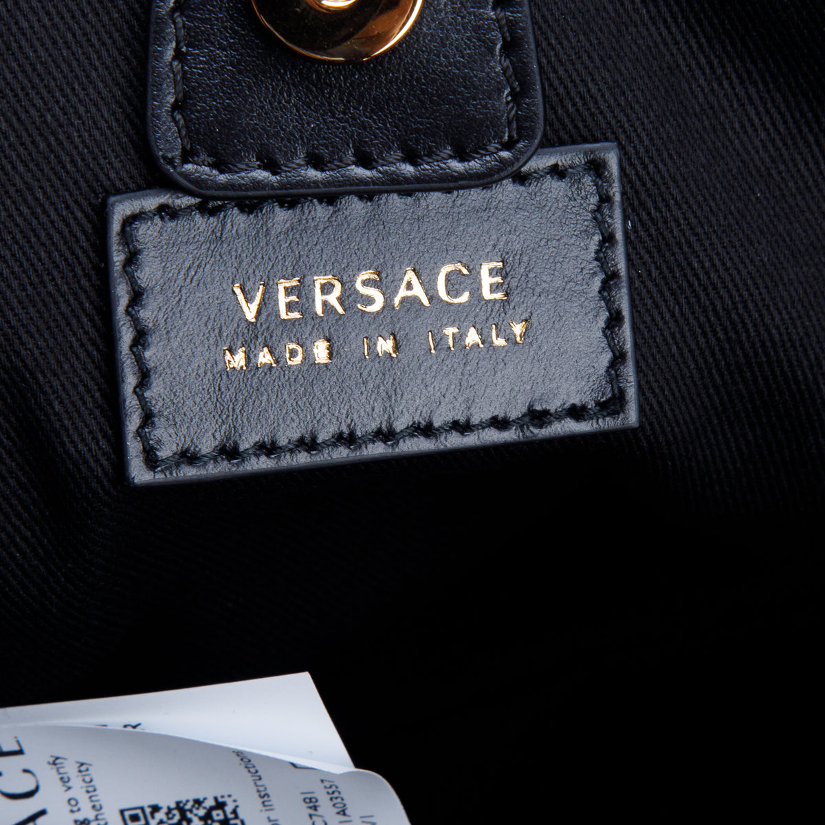 Versace Multicolor Nylon Kid's Shoulder Bag w/ Box