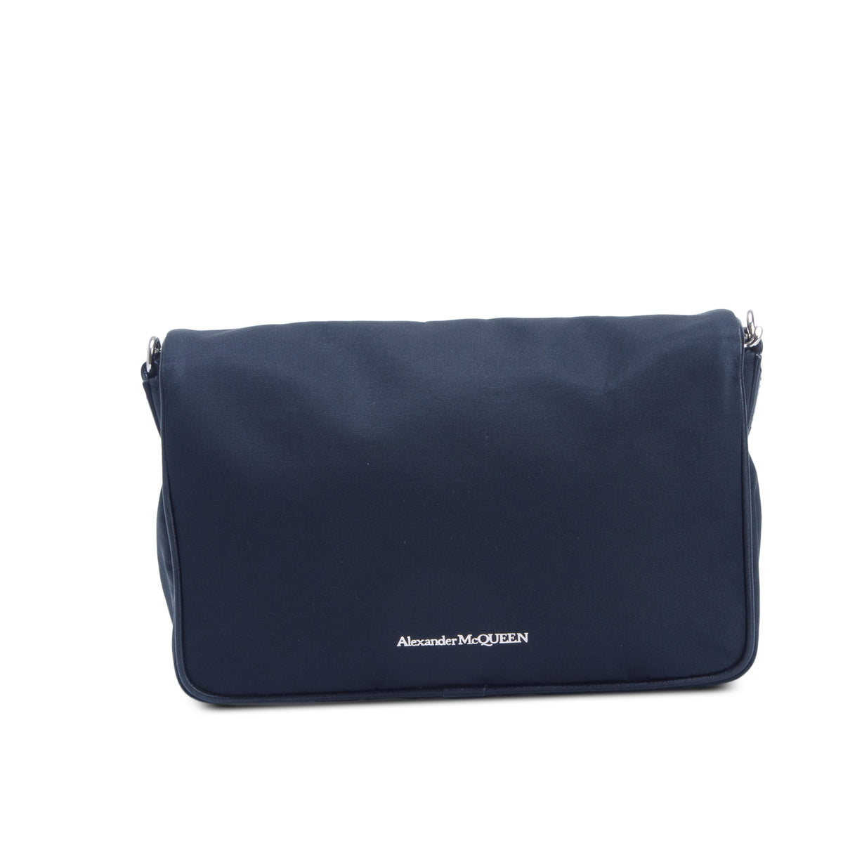 Alexander McQueen Black Nylon Skull Small Crossbody Bag w/ Box