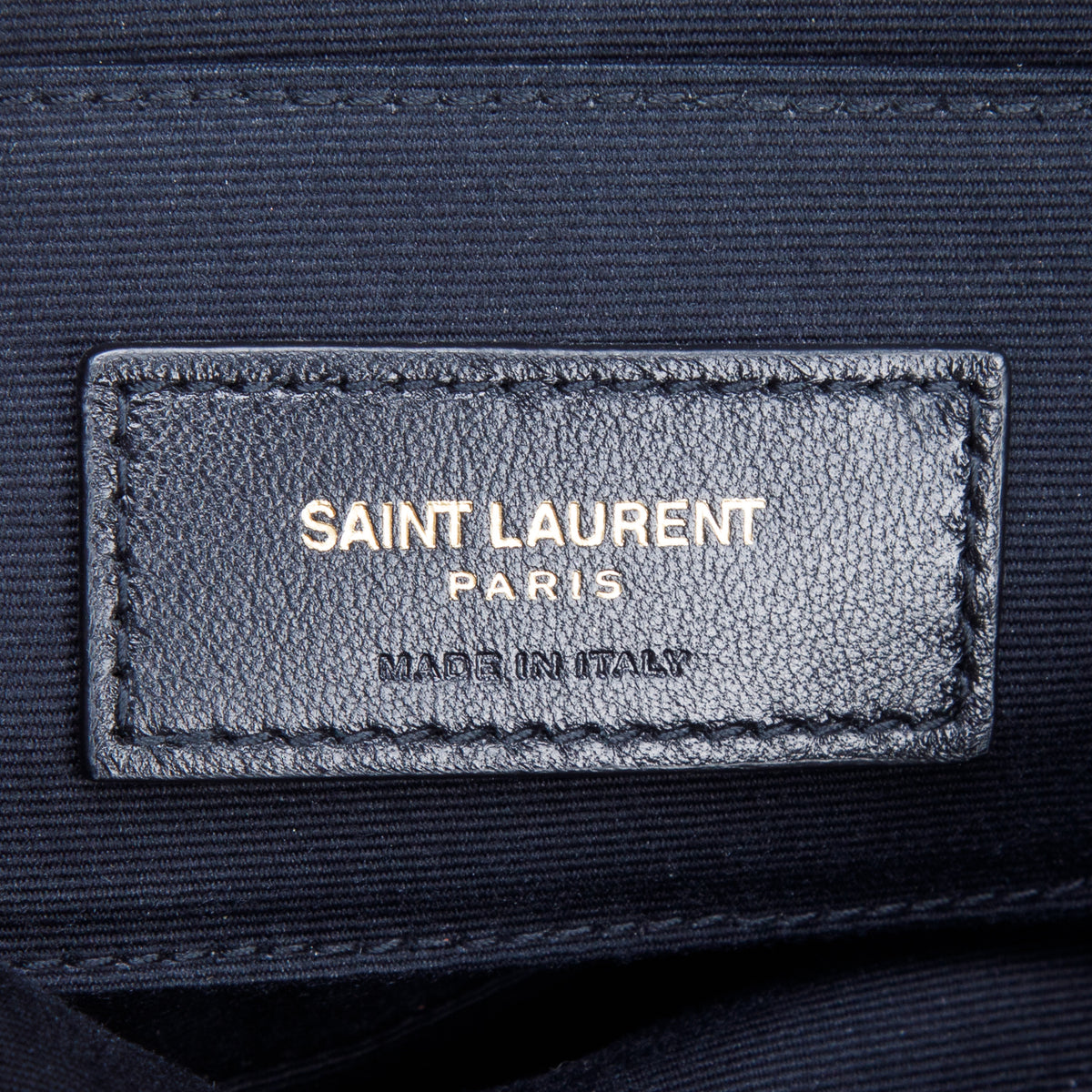 Saint Laurent 2020 Suede Denim Quilted Mini Becky Double Zip Bag