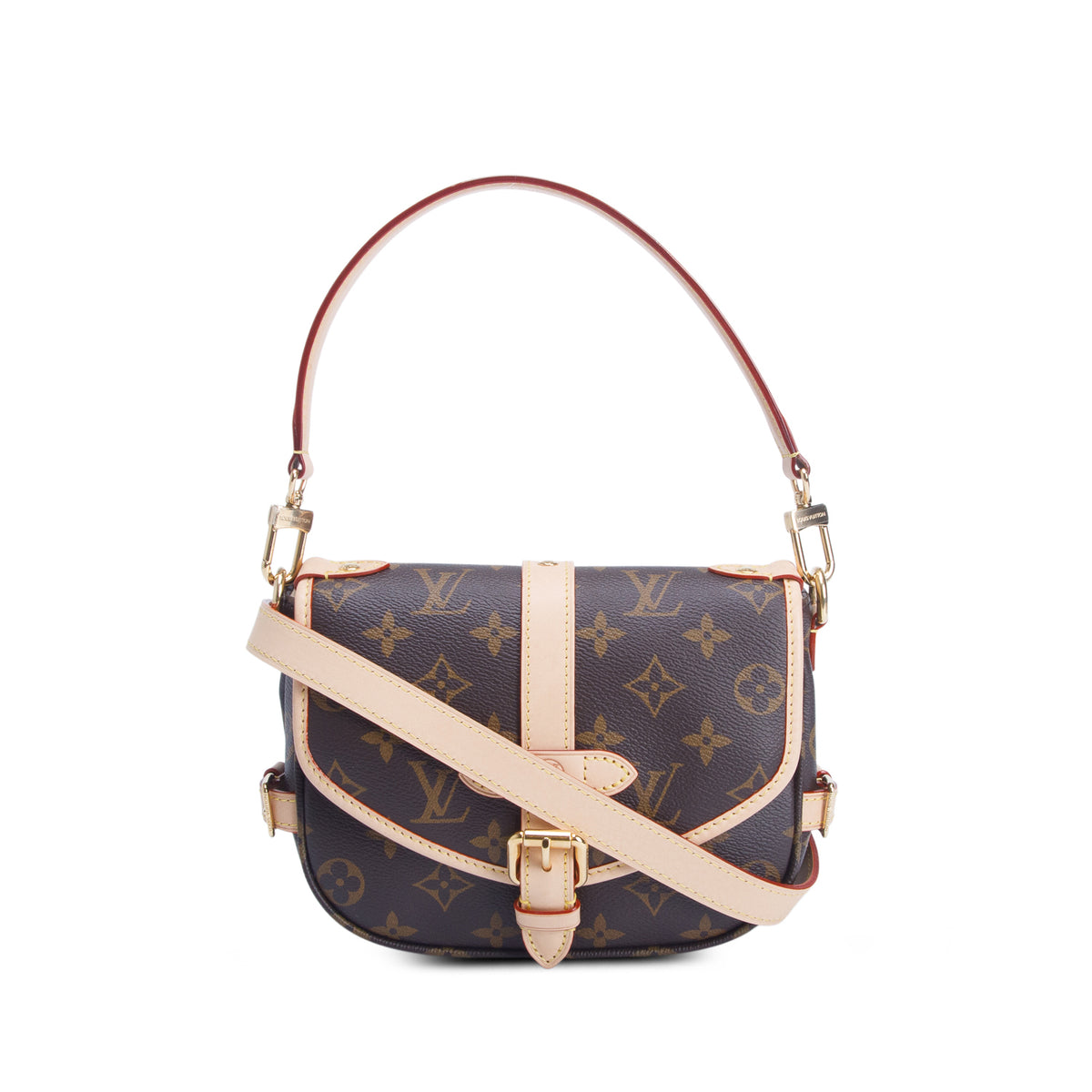 Louis Vuitton Monogram Saumur BB w/ Straps