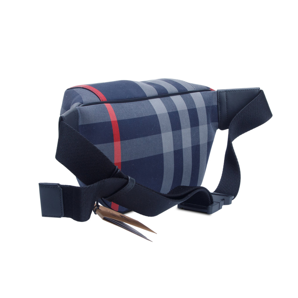 Burberry Navy House Check Sonny Bum Bag