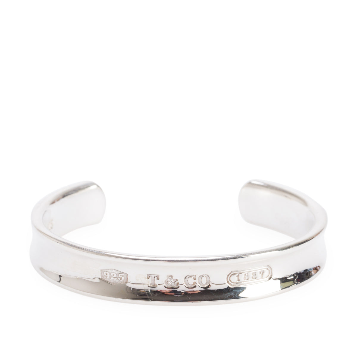 Tiffany & Co. Sterling Silver 1837 12 MM Cuff