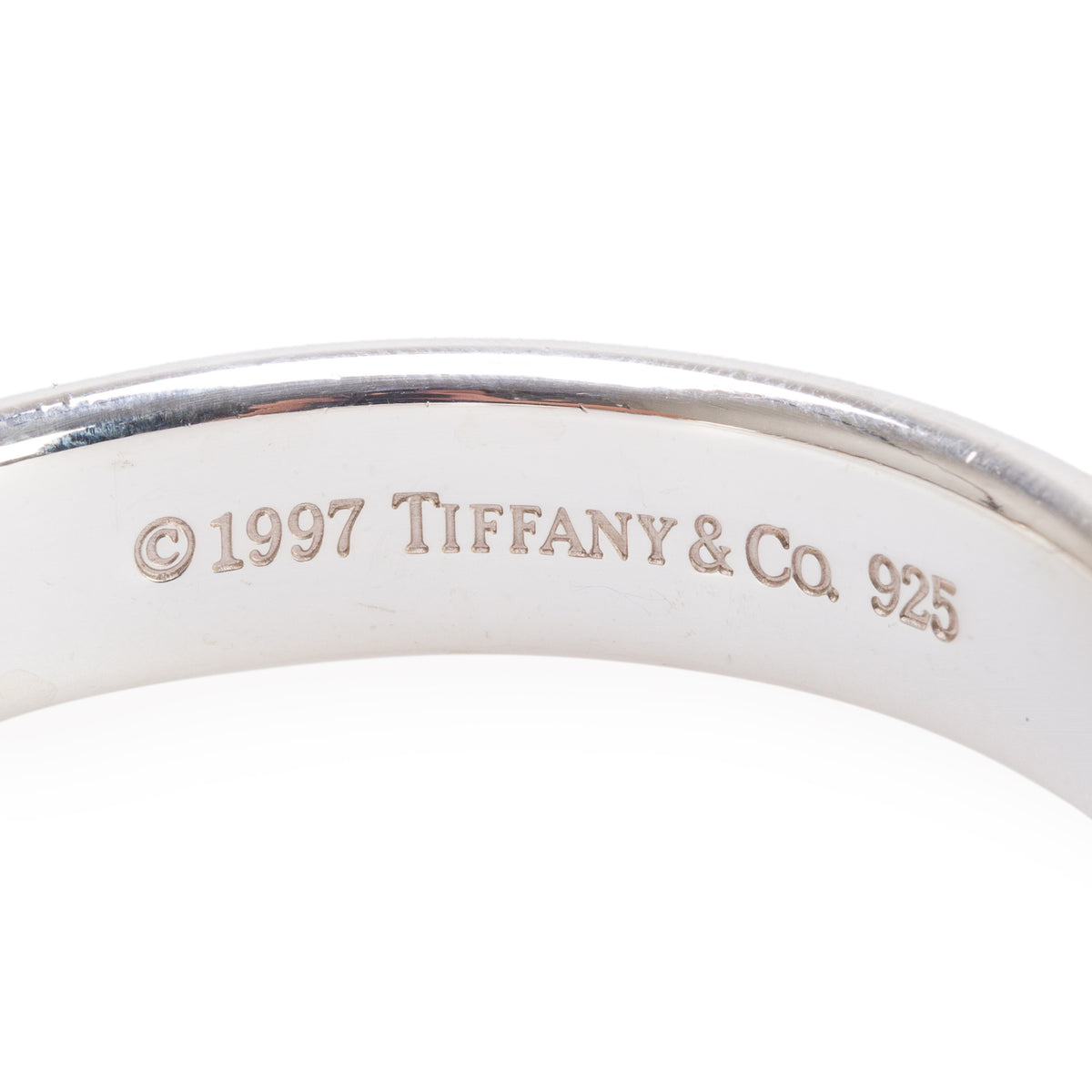 Tiffany & Co. Sterling Silver 1837 12 MM Cuff