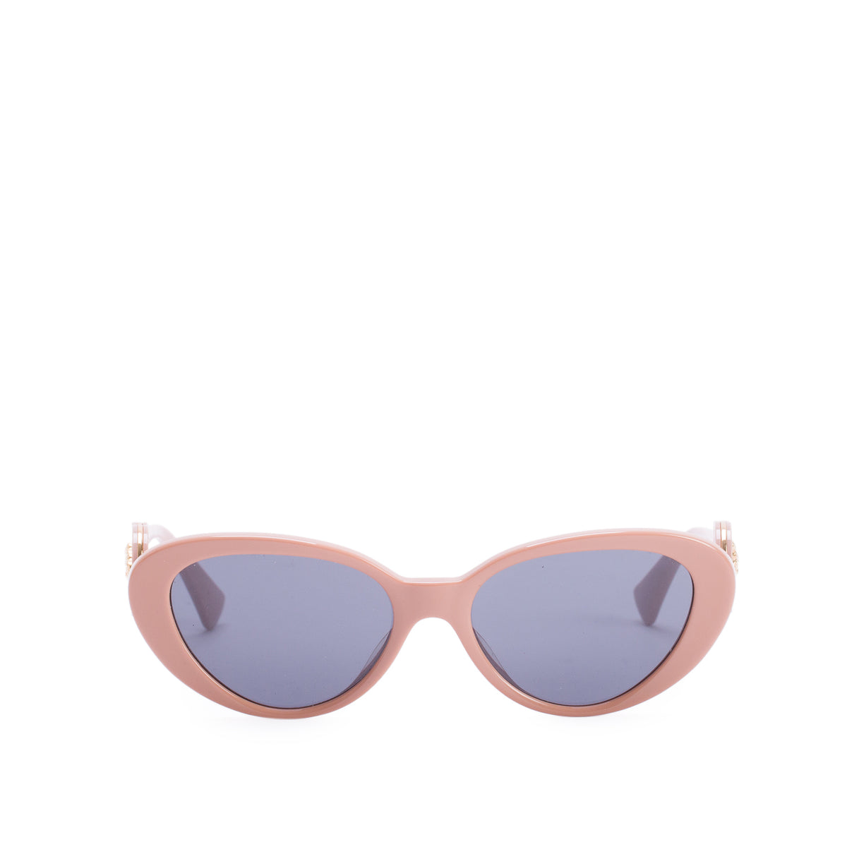 Versace MOD. 4433-U Beige Acetate Medusa Biggie Cat-Eye Sunglasses w/ Box & Case