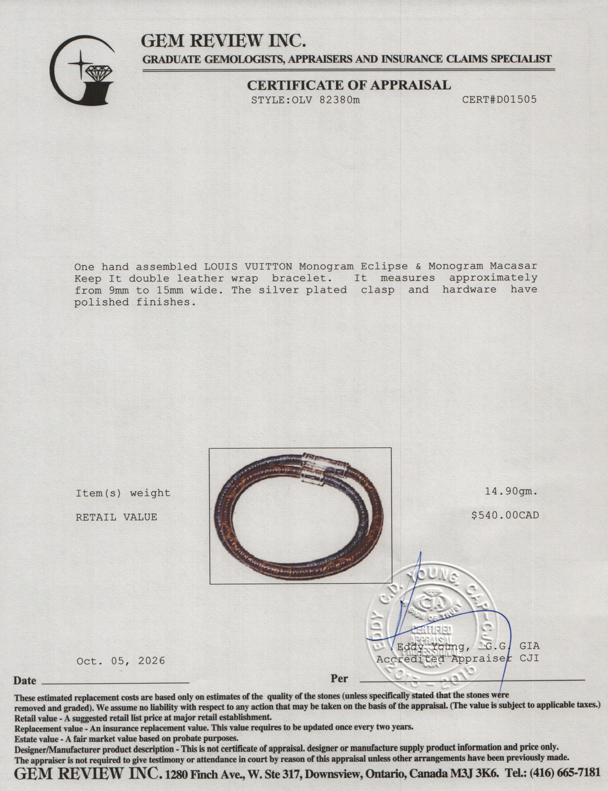Louis Vuitton 2023 Monogram Eclipse & Monogram Macasar Keep It Double Leather Wrap Bracelet w/ Box