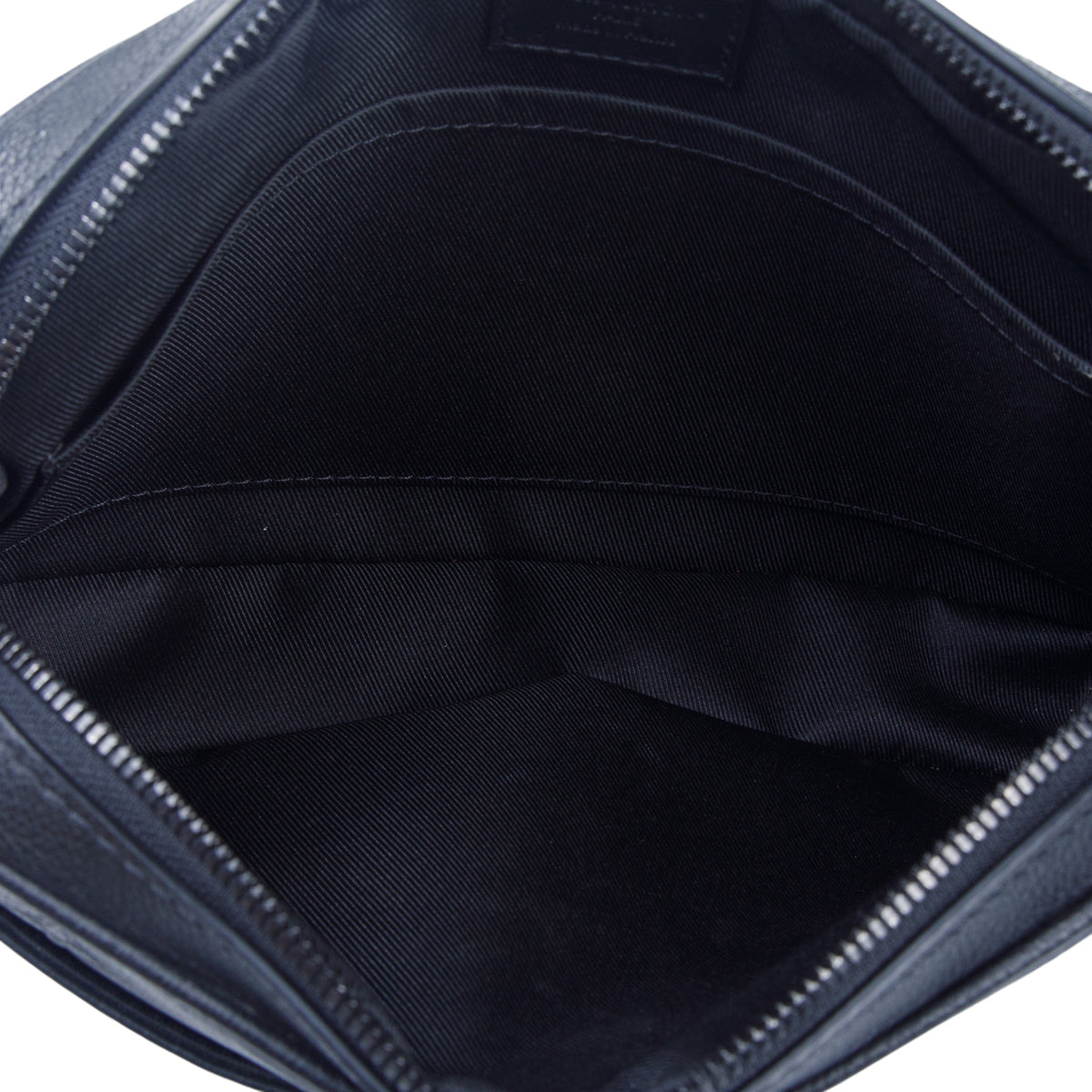 Louis Vuitton Black Monogram Shadow Embossed Calfskin Leather Duo Messenger Bag