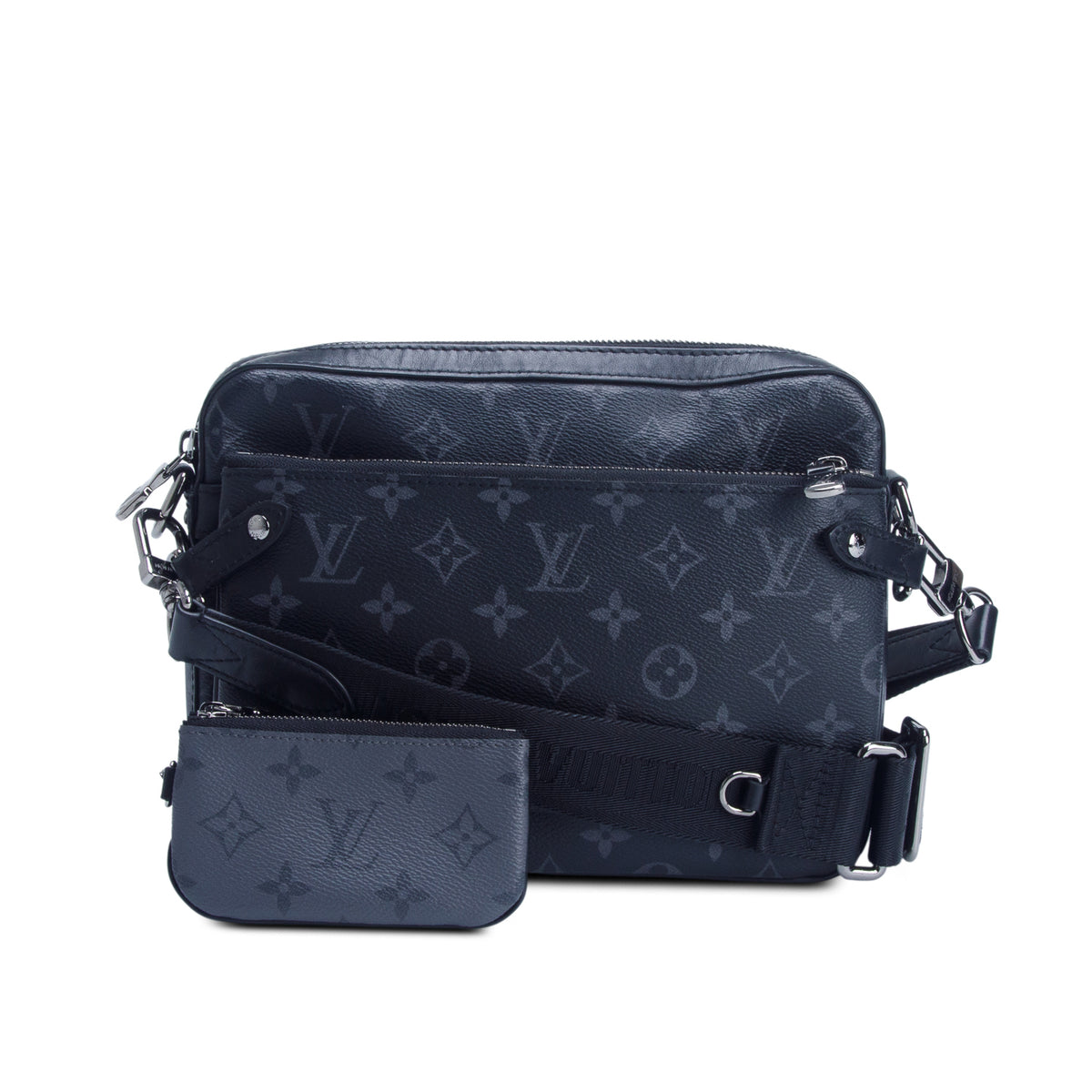 Louis Vuitton Reverse Monogram Eclipse Trio Messenger Bag