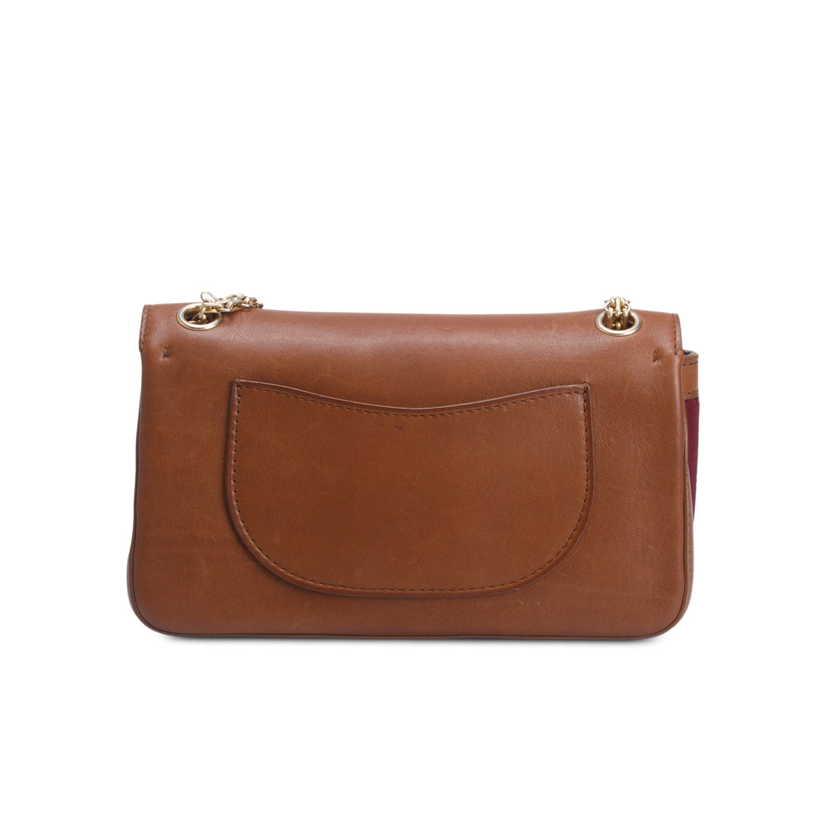 Chanel Brown Calfskin Medallion Reissue 2.55 Flap Bag 225 w/ Authenticity Card