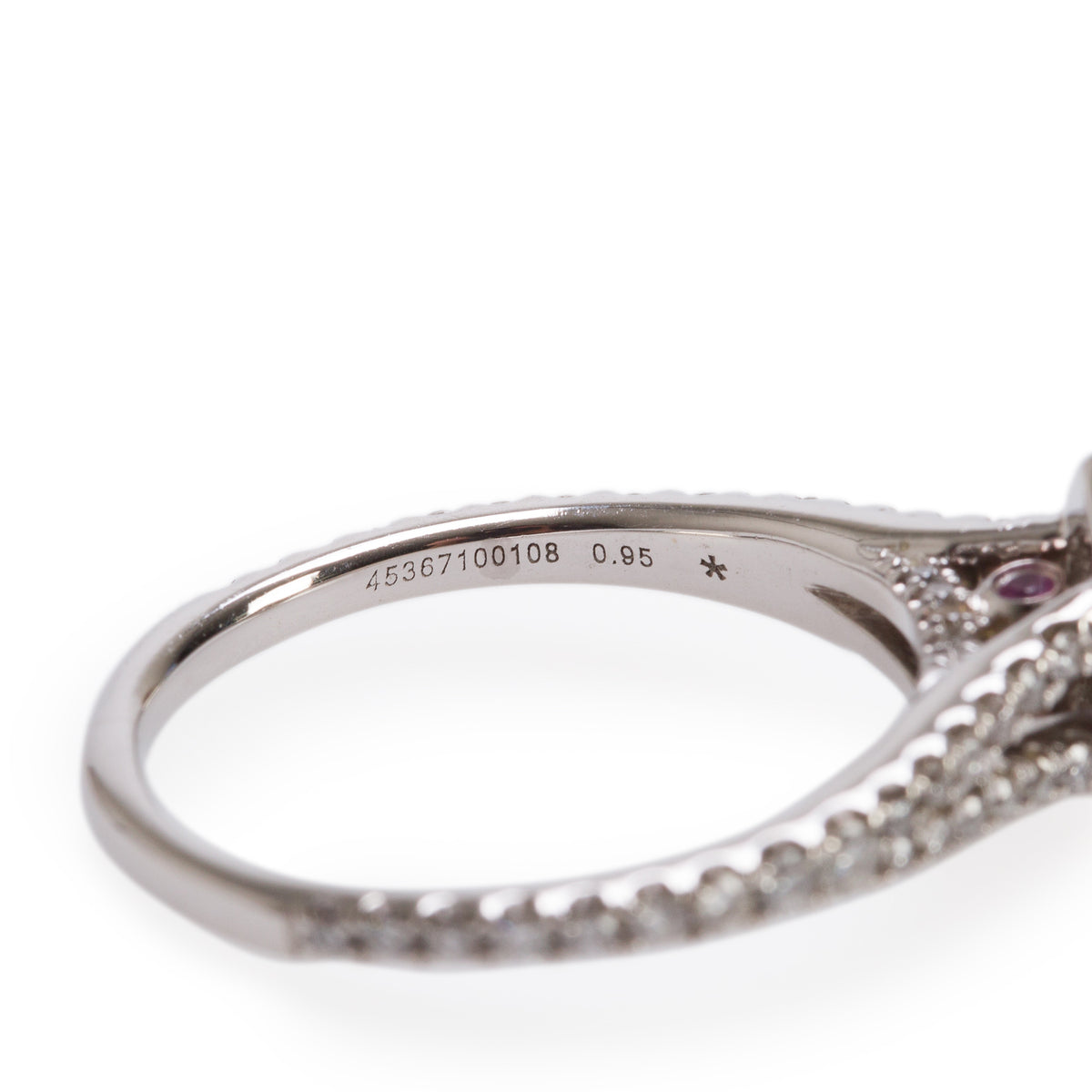 14k White & Yellow Gold 0.40 ct. Pear Shaped Cut Diamond Solitaire Engagement Ring, Size 8.25