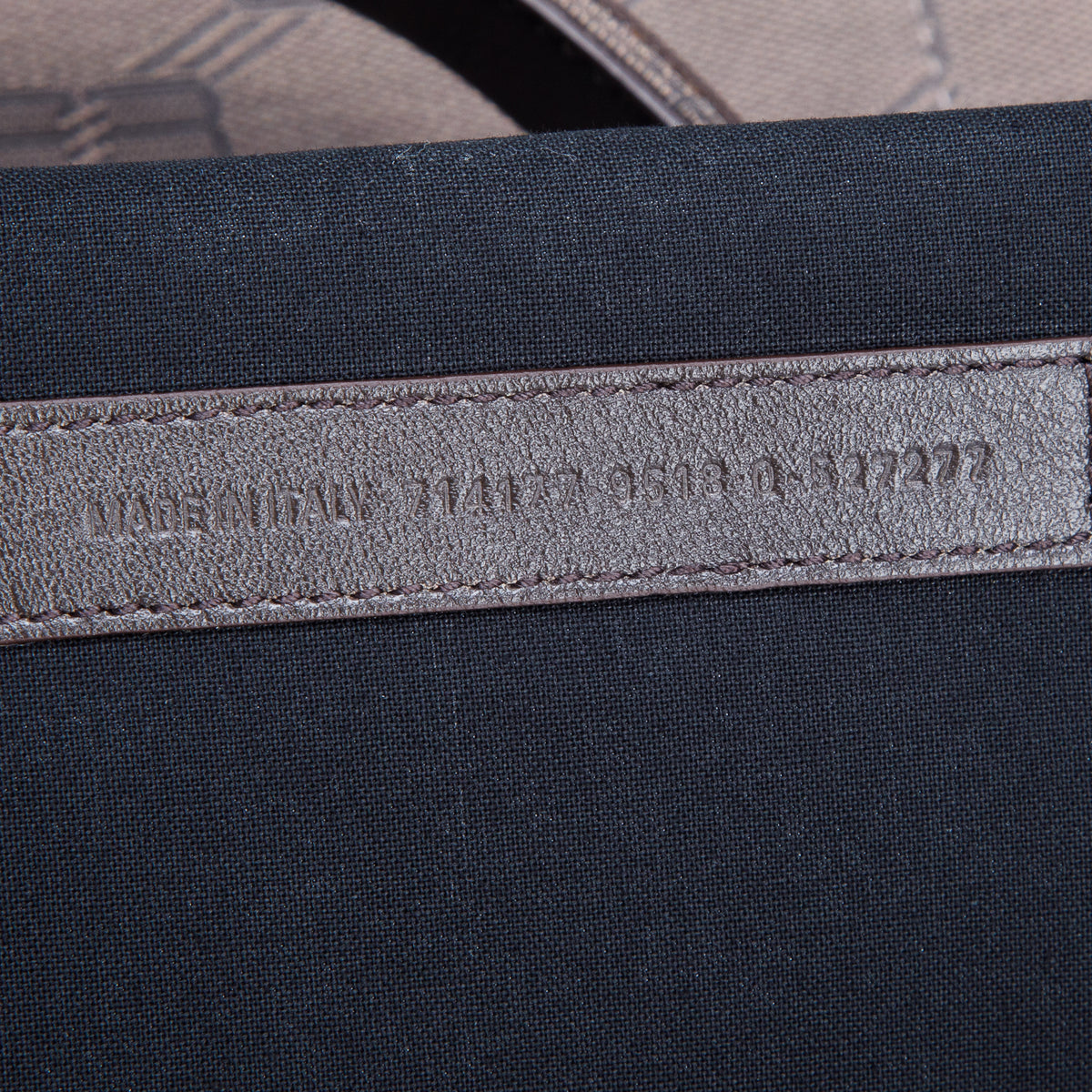 Balenciaga Brown Canvas BB Monogram Tote Bag w/ Strap