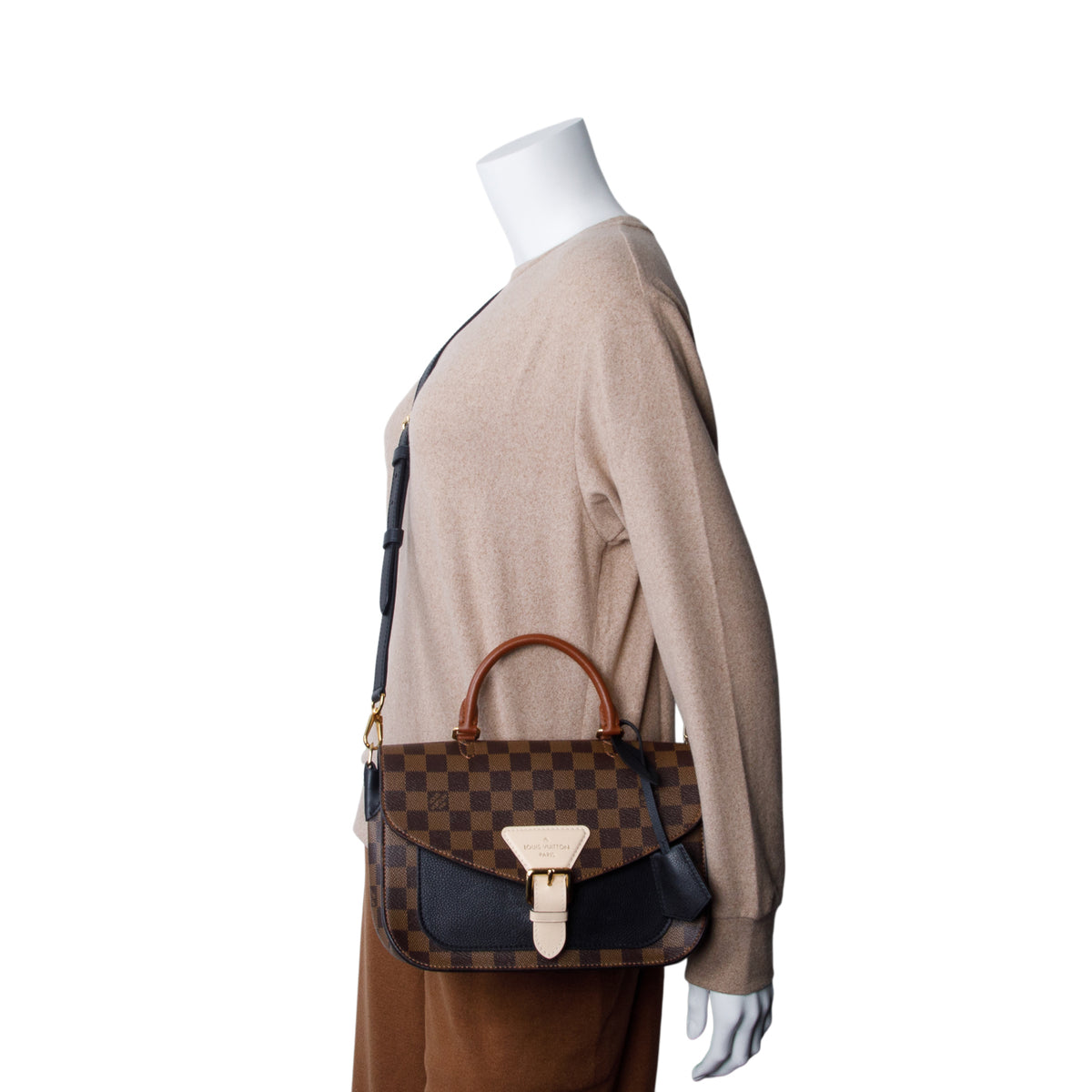 Louis Vuitton Damier Ebene Beaumarchais w/ Strap