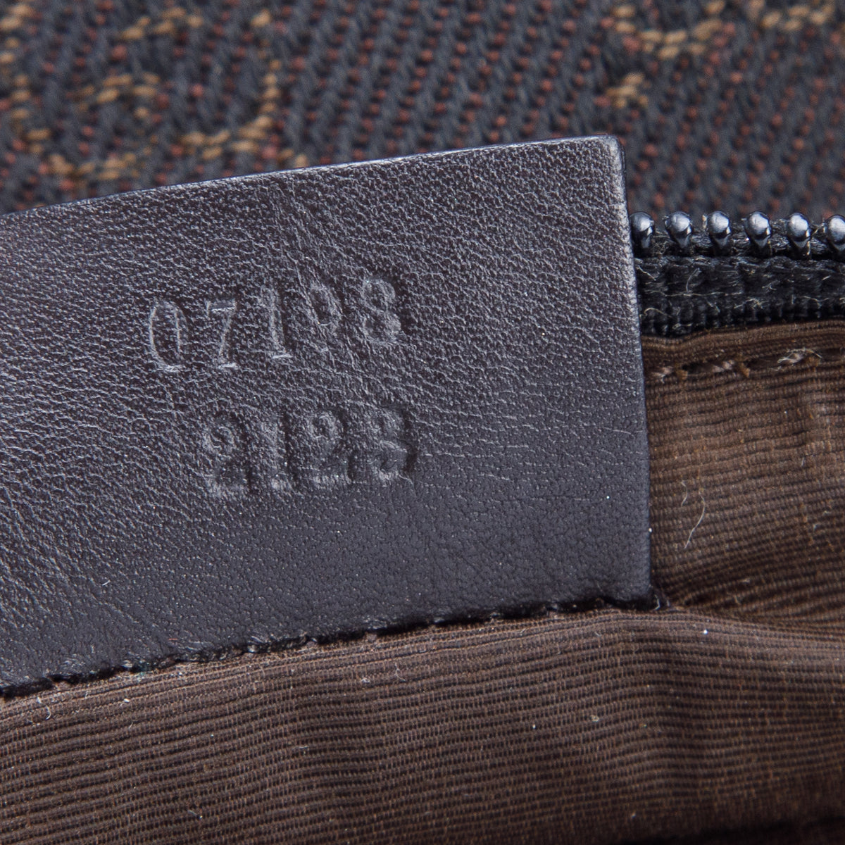 Gucci Black GG Canvas Boat Pochette