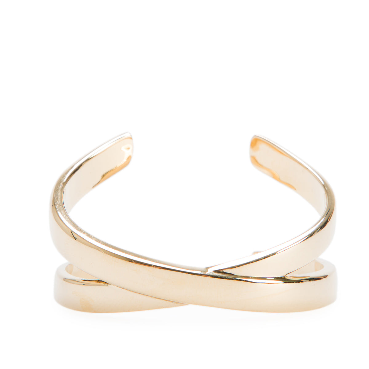 Tiffany & Co. 18k Yellow Gold Paloma's Graffiti X Cuff Bangle w/ Box