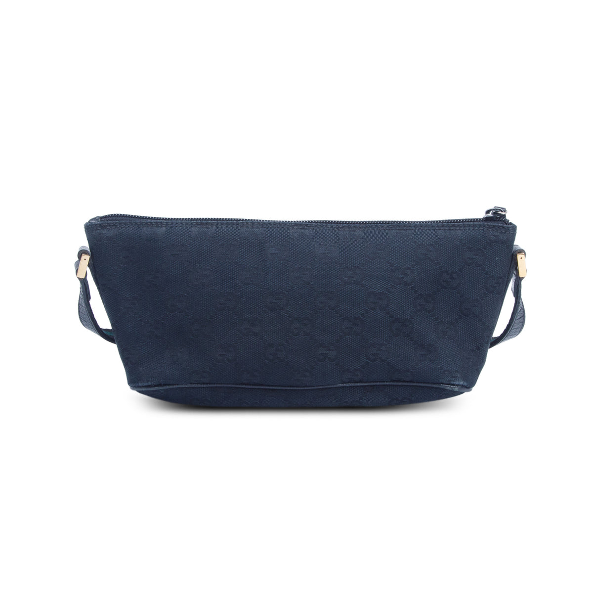 Gucci Black GG Canvas Boat Pochette