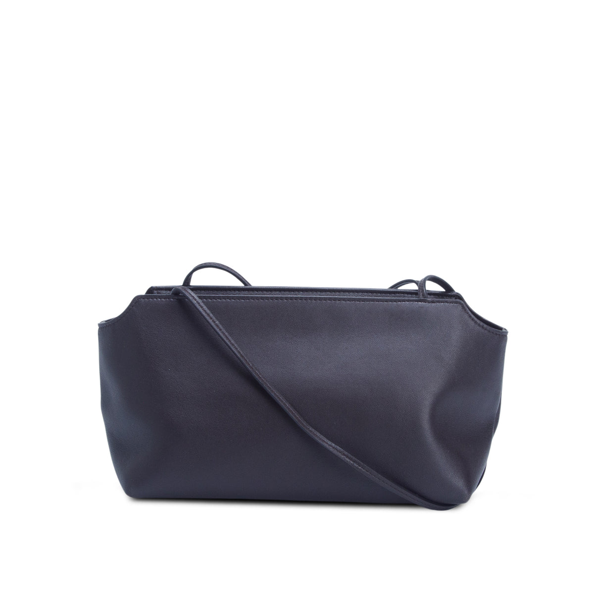 The Row Brown Grained Lambskin Terrase To-Go Bag