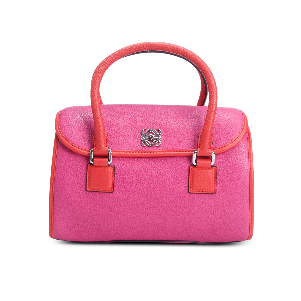 Loewe Pink Grained Calfskin Alamo 28 w/ Strap