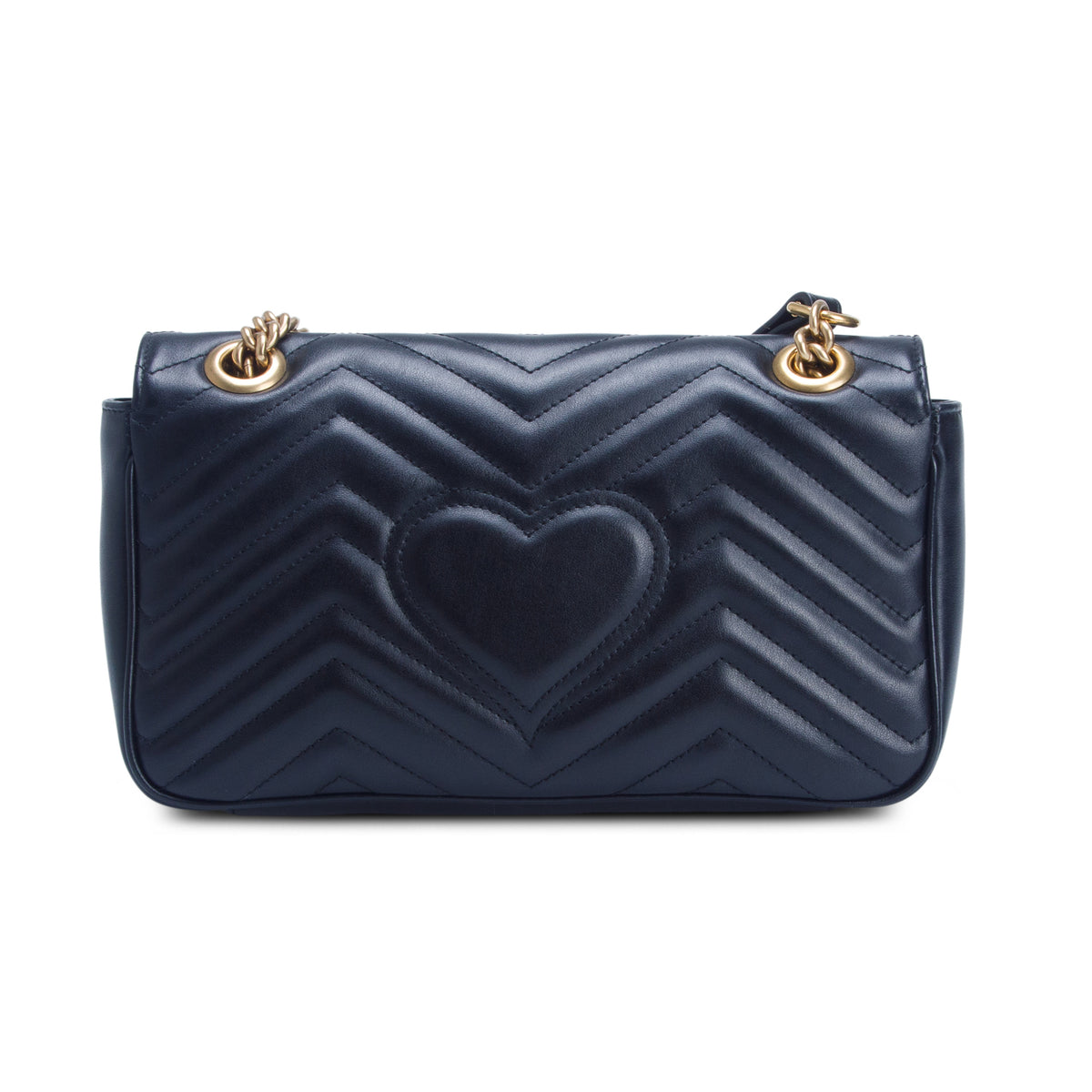 Gucci Black GG Marmont Matelasse Medium Shoulder Bag