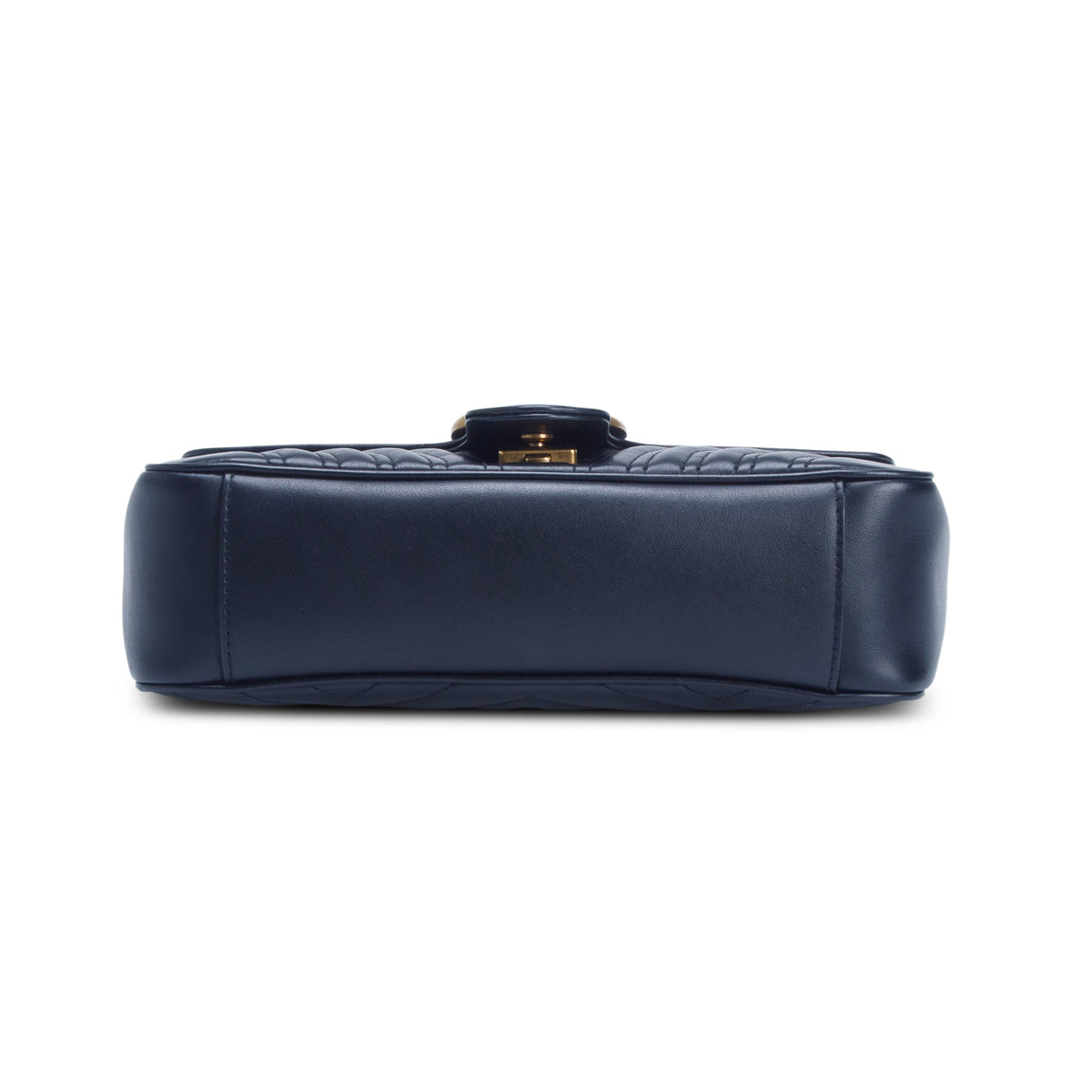 Gucci Black GG Marmont Matelasse Medium Shoulder Bag