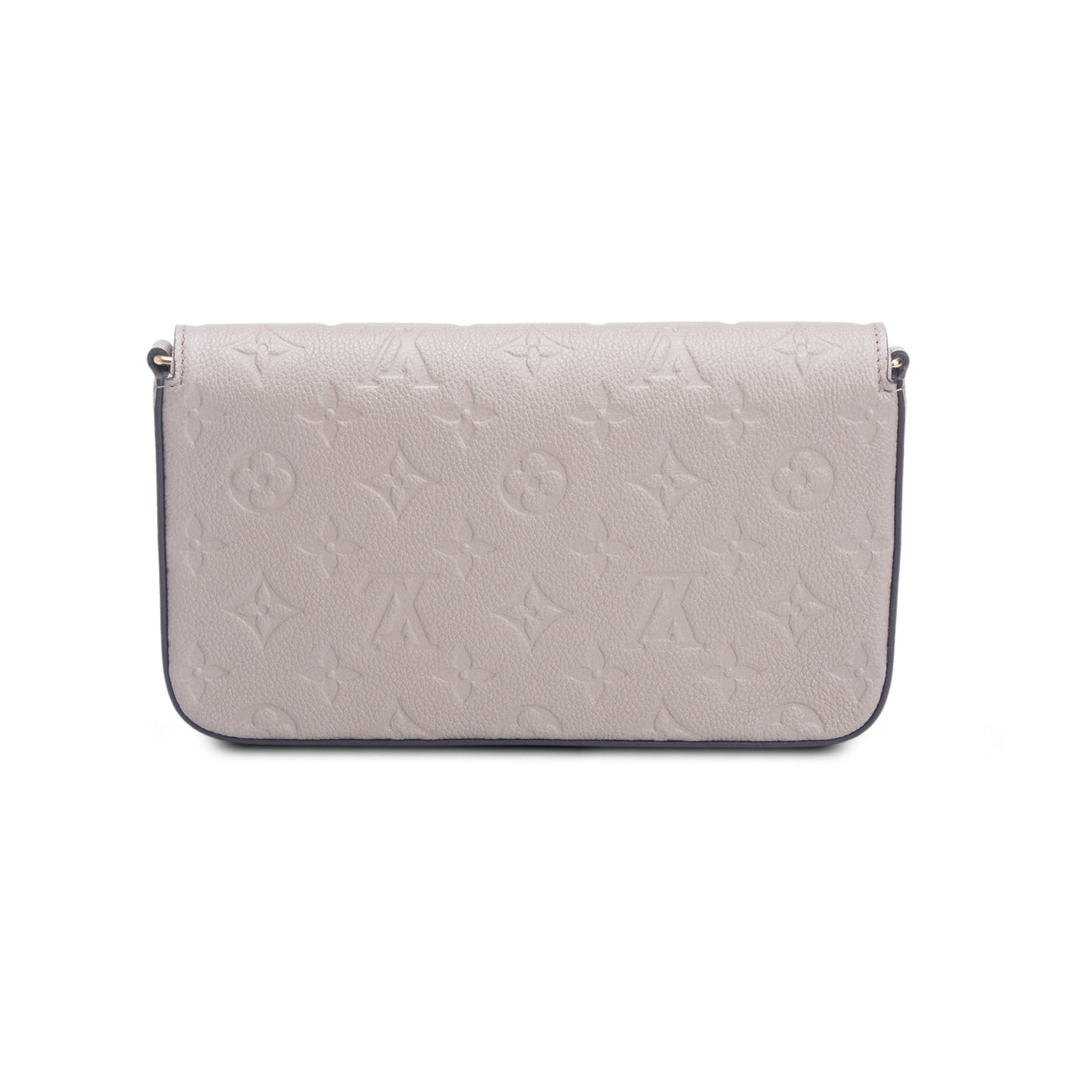 Louis Vuitton Turtledove Monogram Empreinte Leather Felicie Pochette w/ Inserts