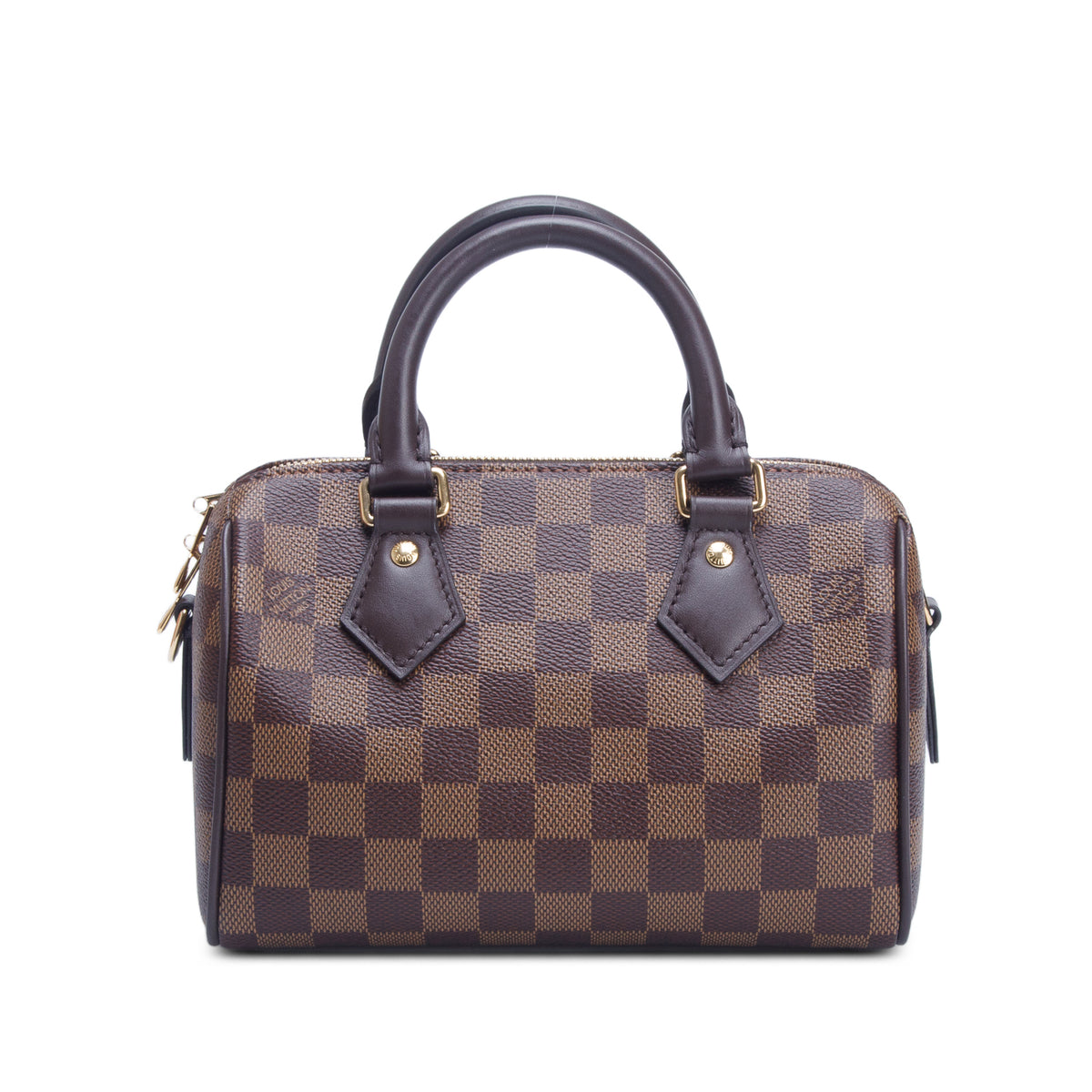 Louis Vuitton Damier Ebene Speedy Bandouliere 20 w/ Strap & Box